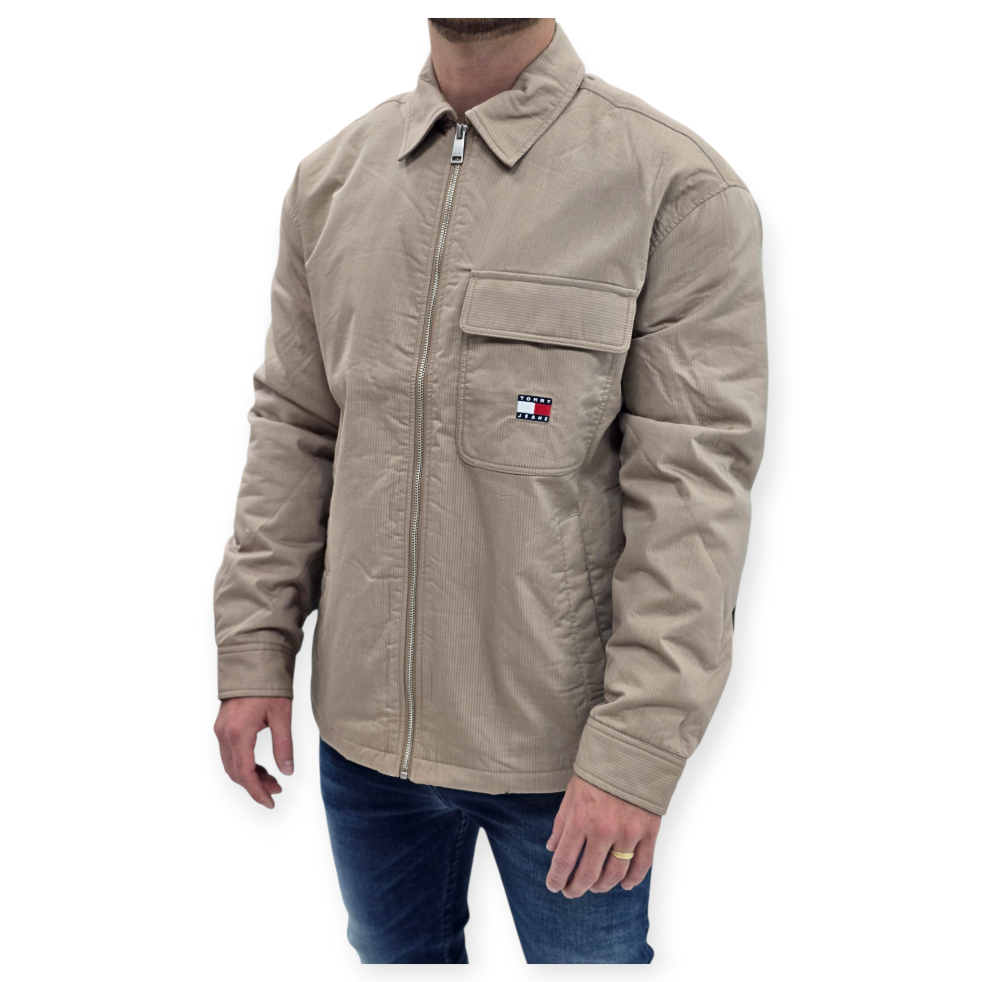 מעיל TOMMY HILFIGER QUILTED PADDED OVERSHIRT