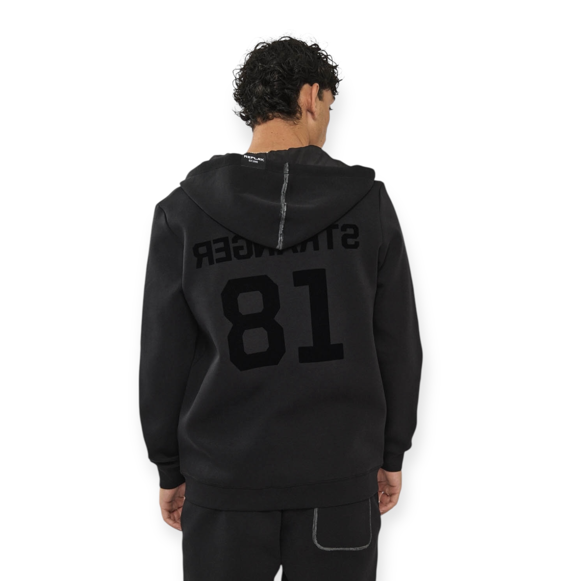 חליפה REPLAY INTERLOCK ZIPPED HOODED SET