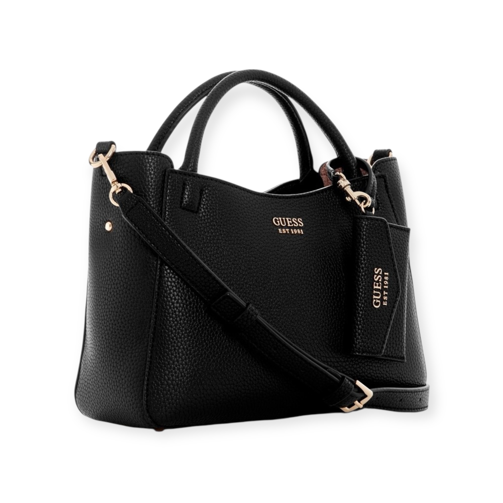 תיק 3חלקים GUESS BRENTON TOTE תיק 3חלקים GUESS BRENTON TOTE