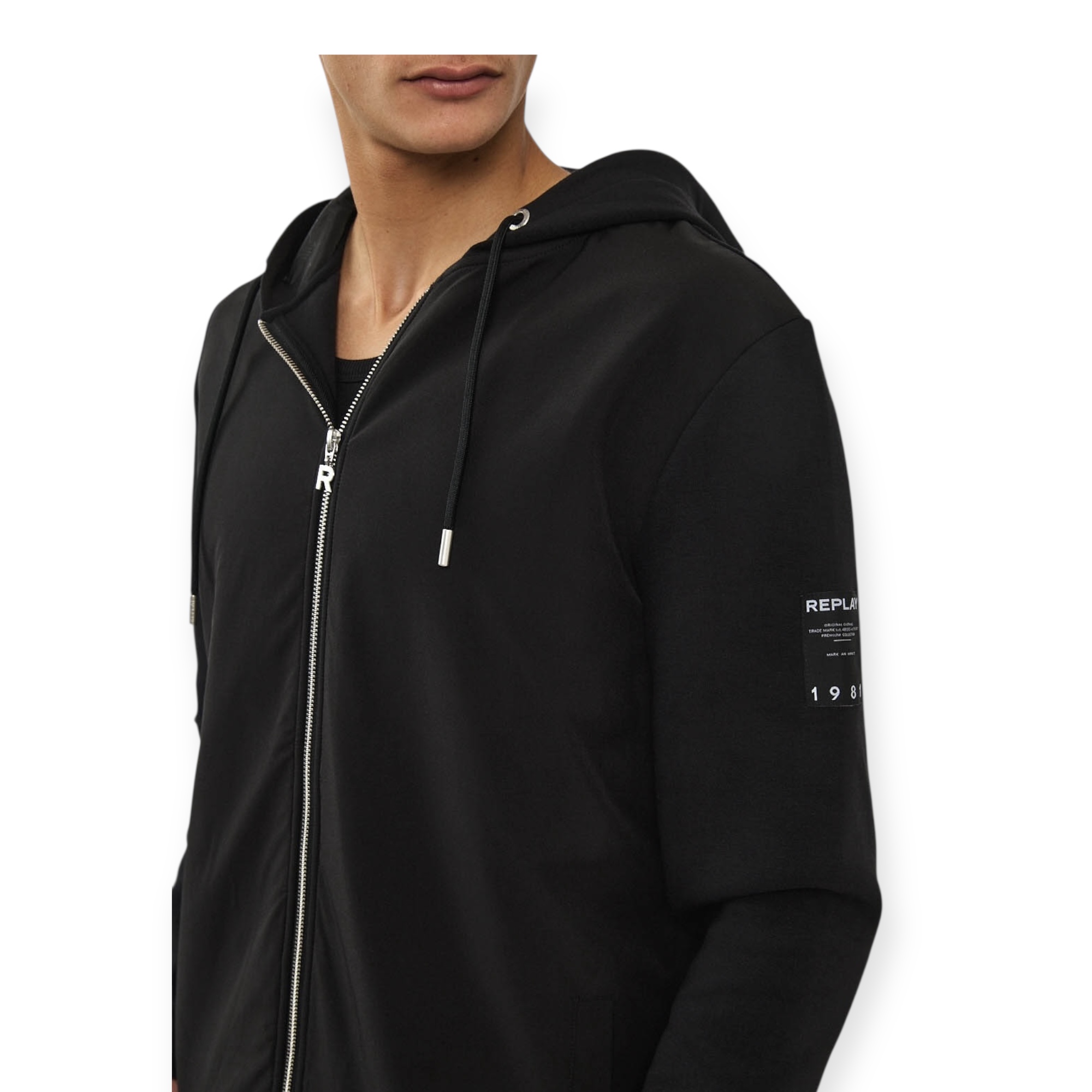חליפה REPLAY INTERLOCK ZIPPED HOODED SET