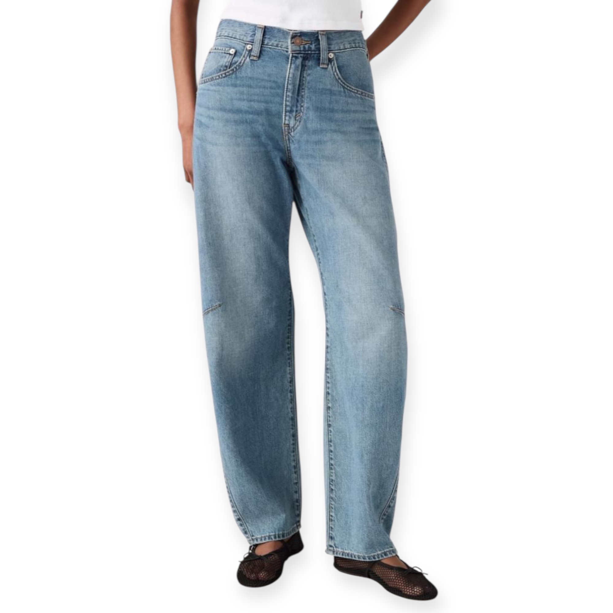 גינס LEVIS CINCH BARREL JEANS