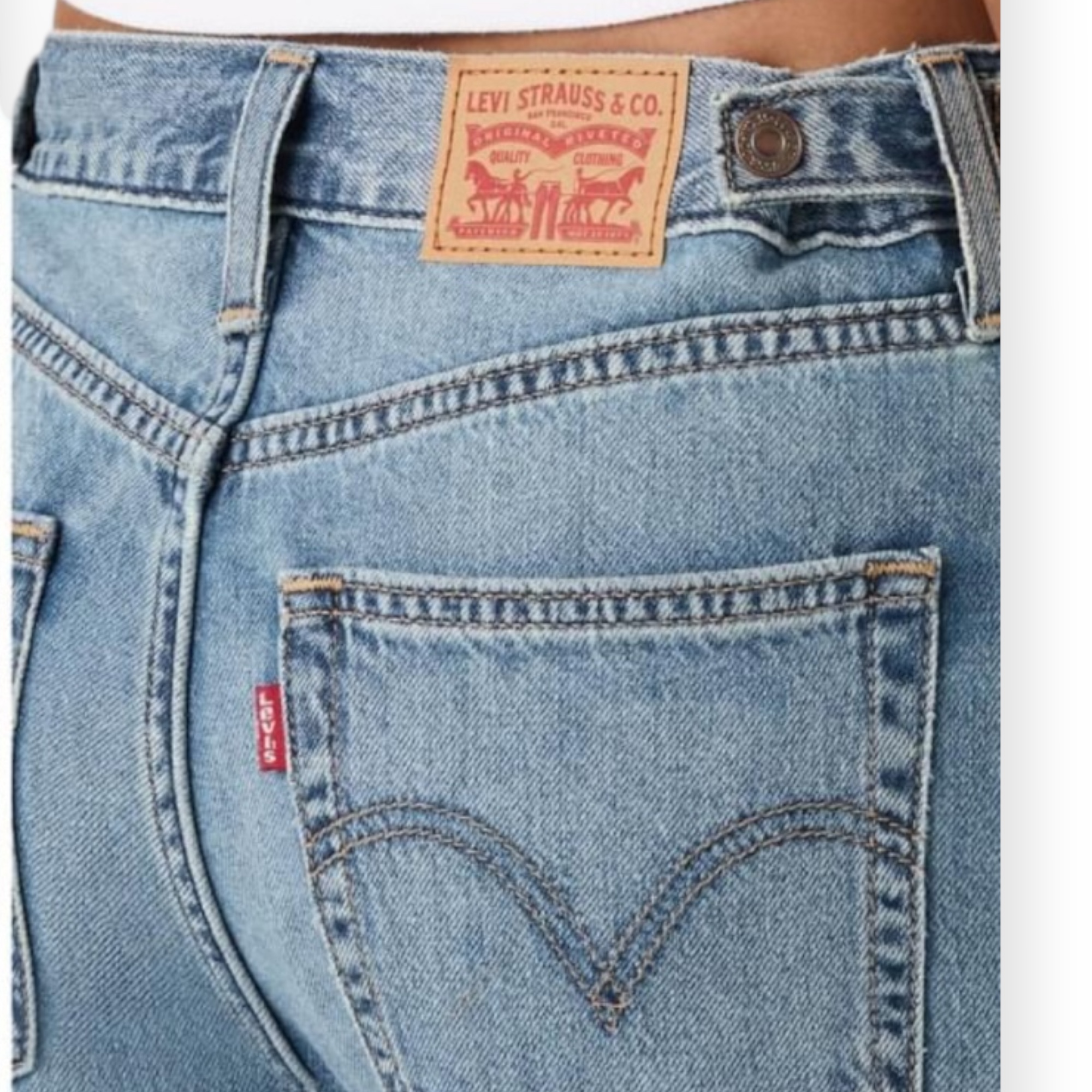 גינס LEVIS CINCH BARREL JEANS