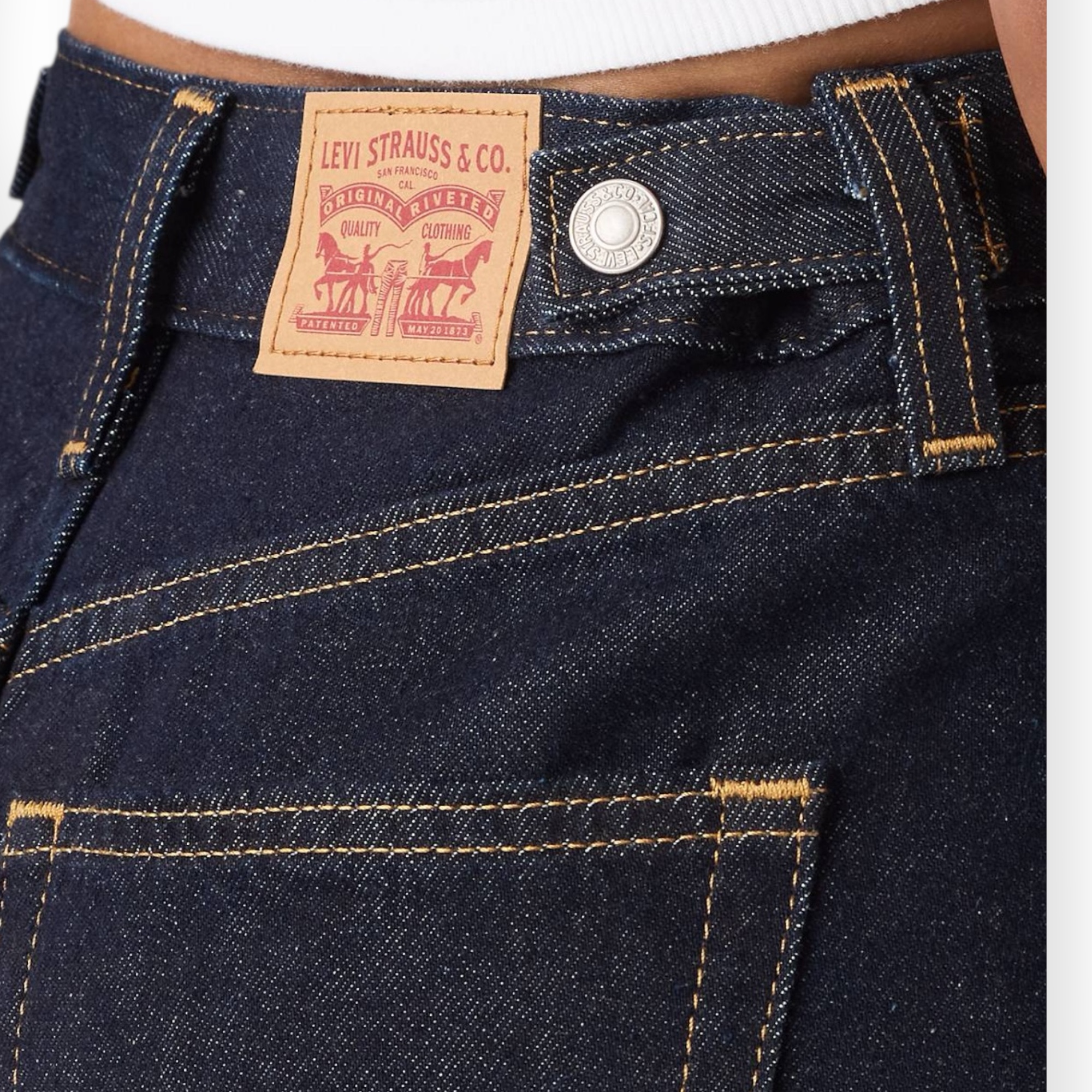 גינס LEVIS CINCH BARREL JEANS גינס LEVIS CINCH BARREL JEANS