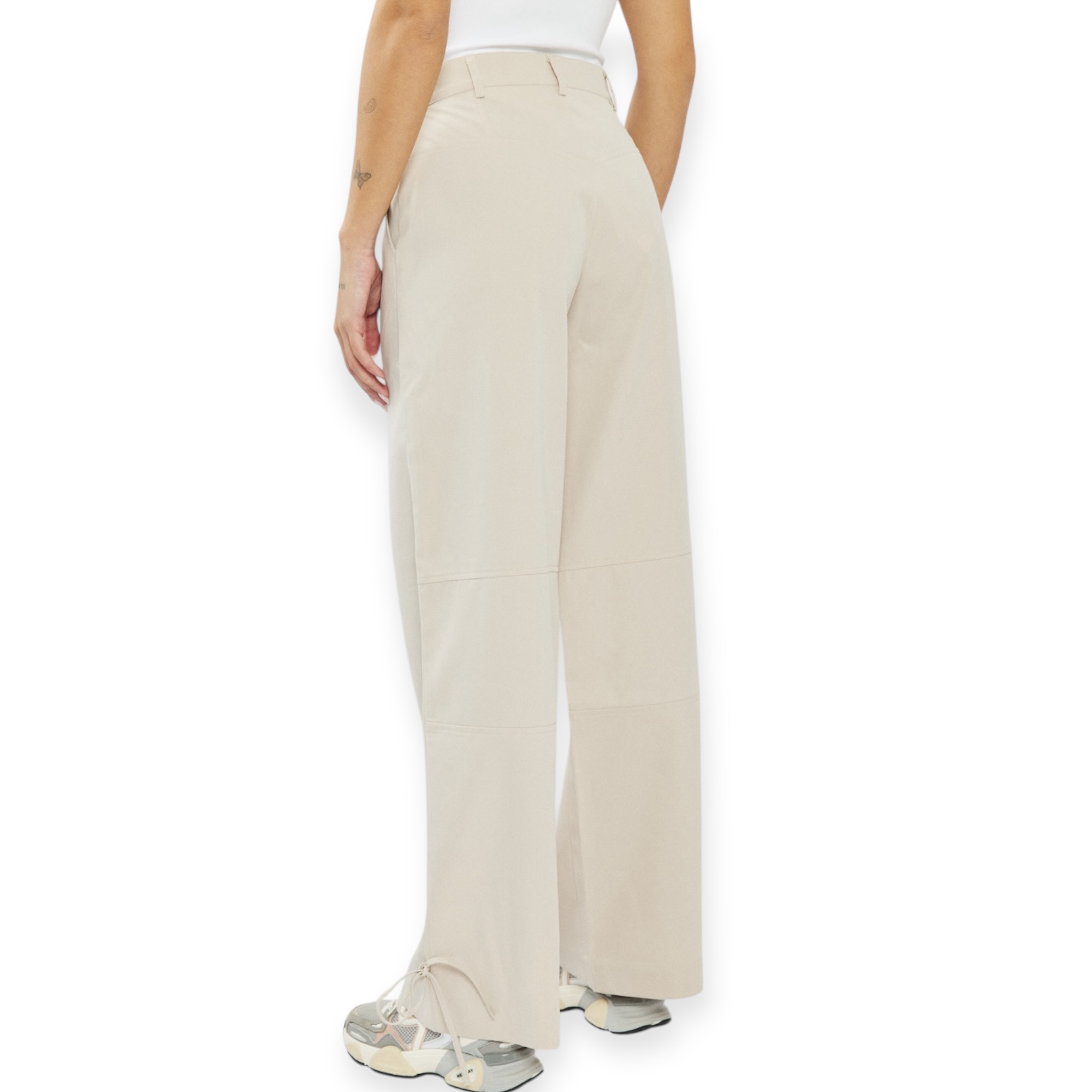 מכנס נשים REPLAY WOVEN LONG PANTS