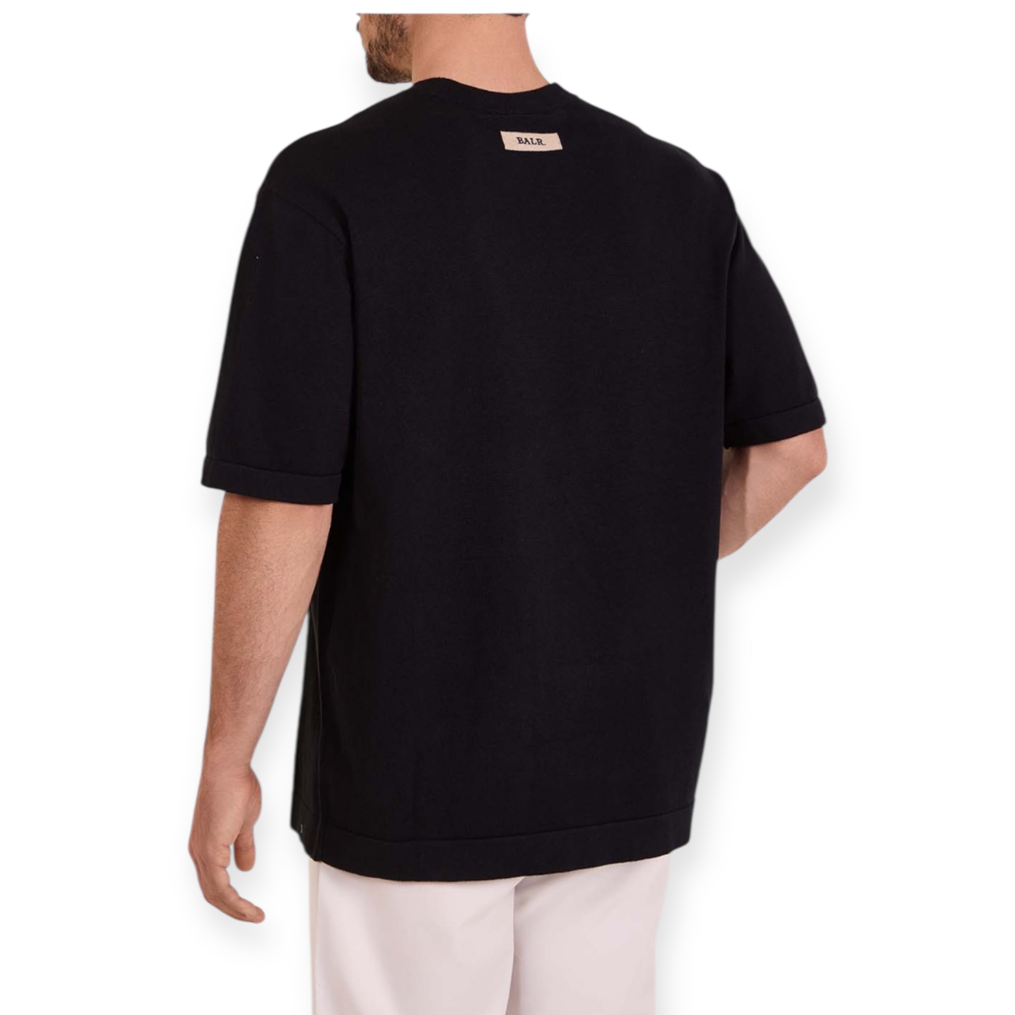 חולצה BALR KNITTED RELAXED T SHIRT