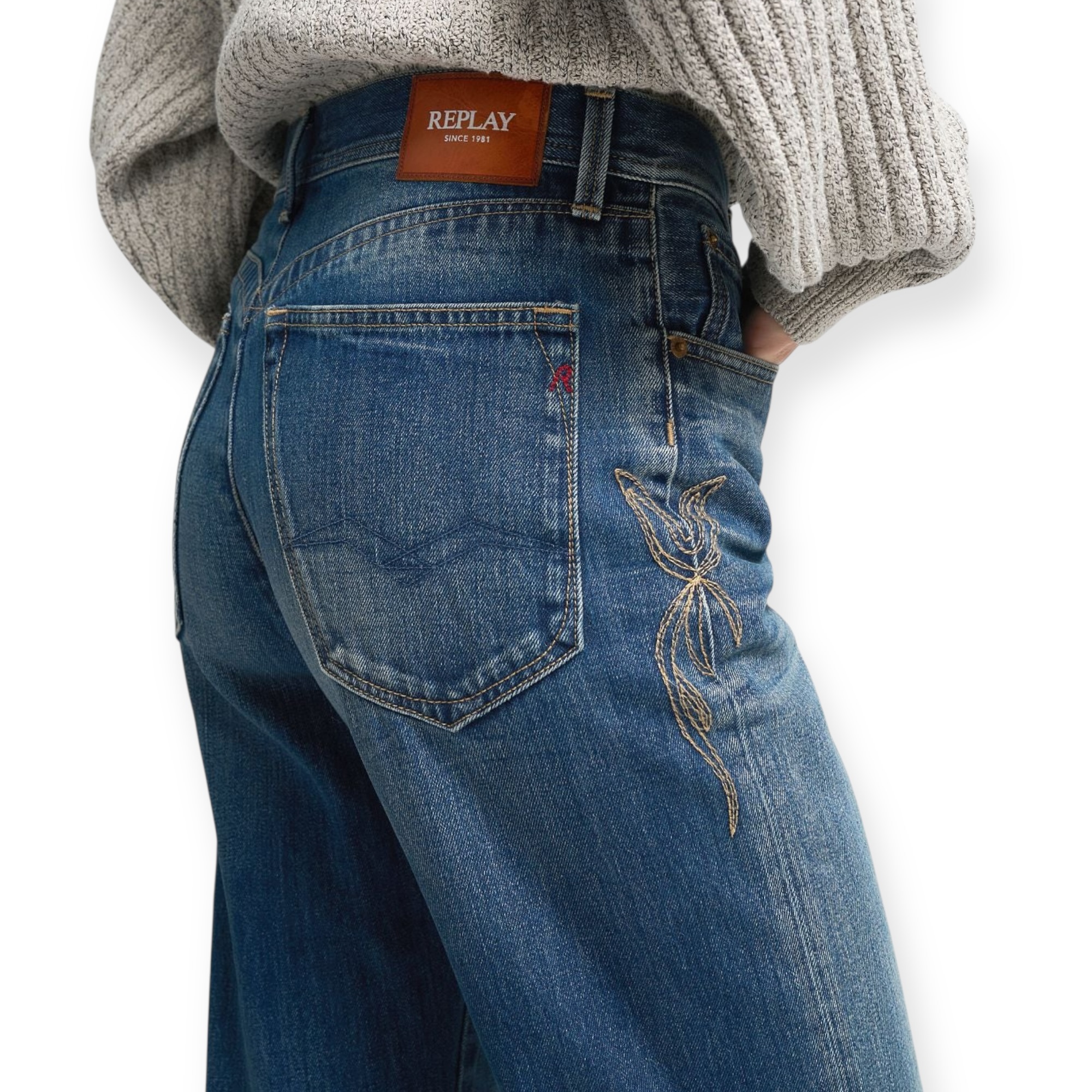 גינס REPLAY FLARED BOOTCUT JEANS