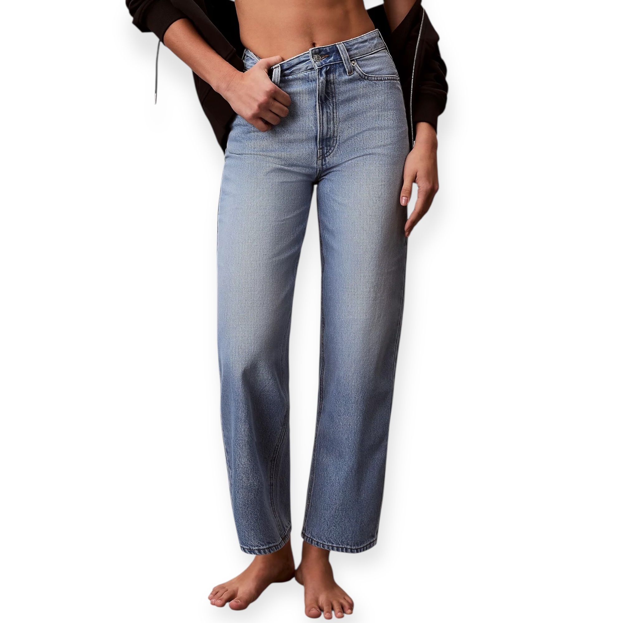 גינס CALVIN KLEIN BARREL PANAMA JEANS