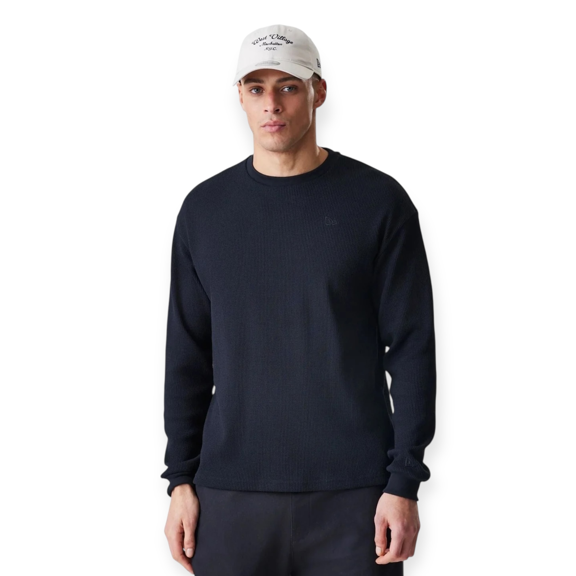 חולצה NEW ERA WAFFLE LS TEE