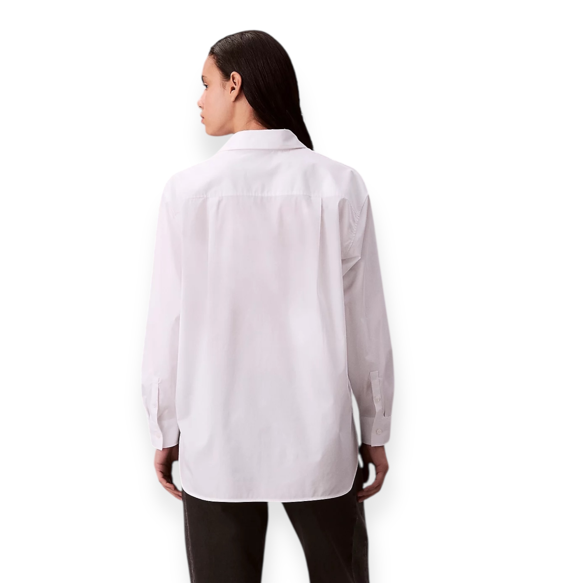 חולצה CALVIN KLEIN POPLIN REALAXED SHIRT