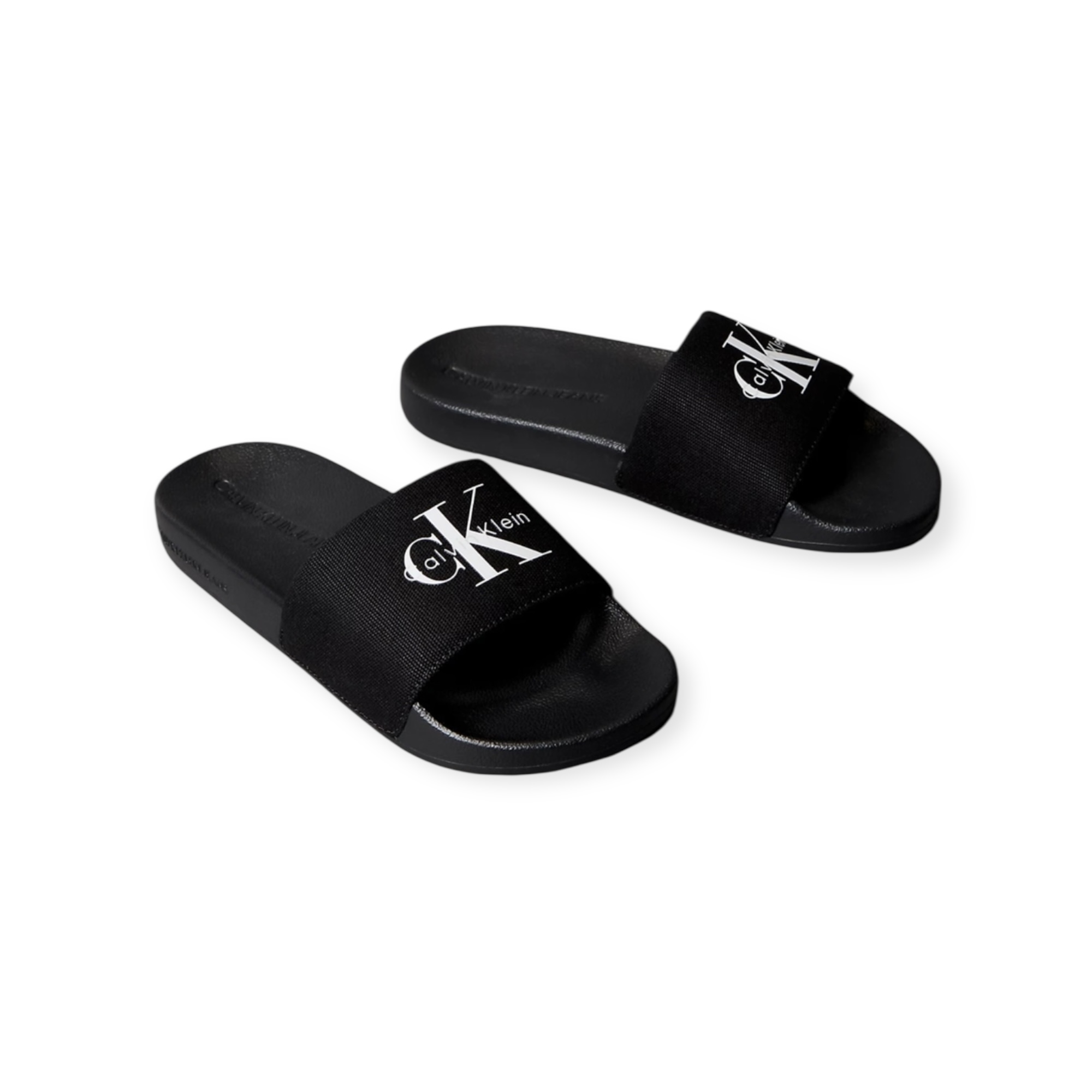 נעלי CALVIN KLEIN SLIDE MONOGRAM LOGO