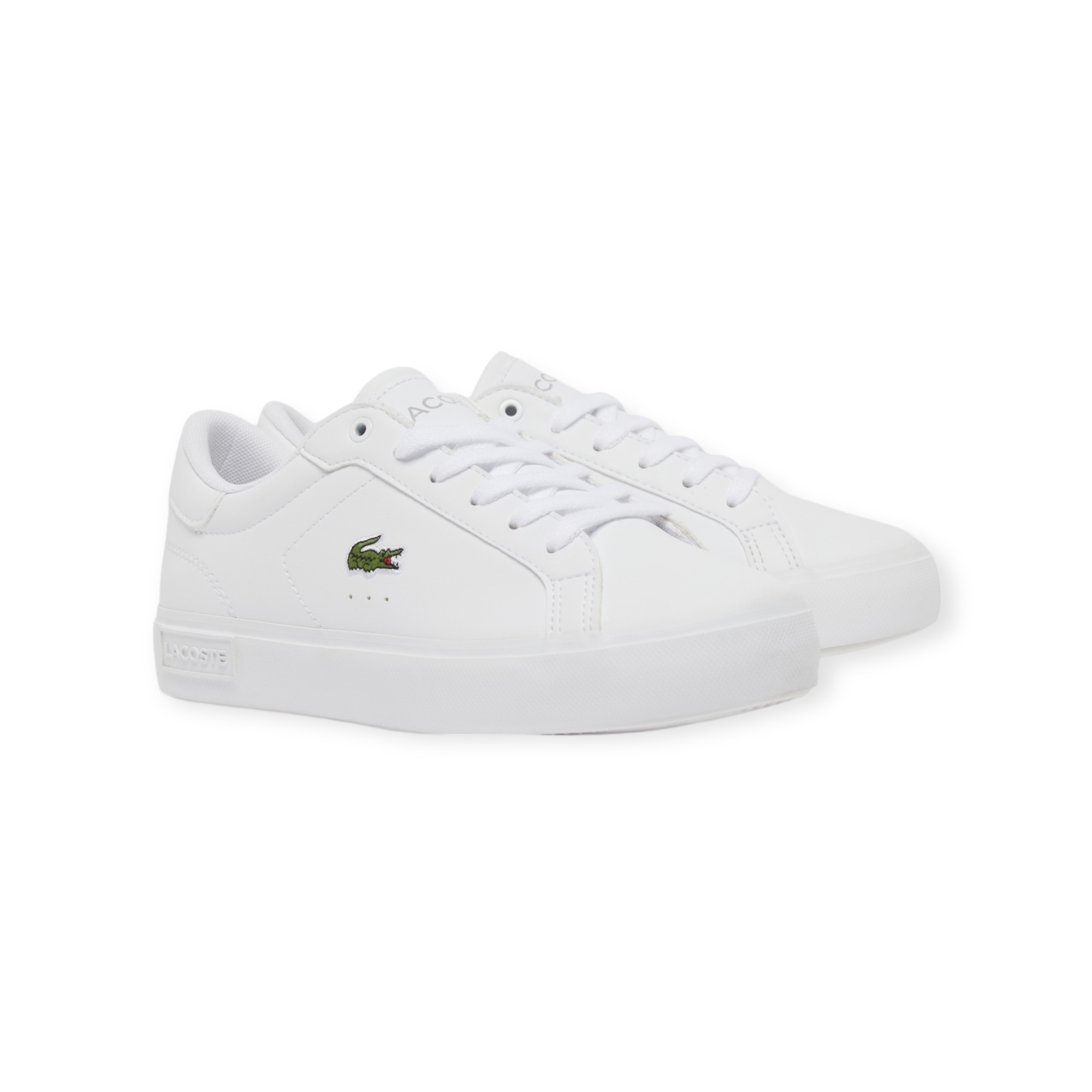 נעלי נוער LACOSTE POWERCOURT SNEAKERS 36-39 נעלי נוער LACOSTE POWERCOURT SNEAKERS 36-39