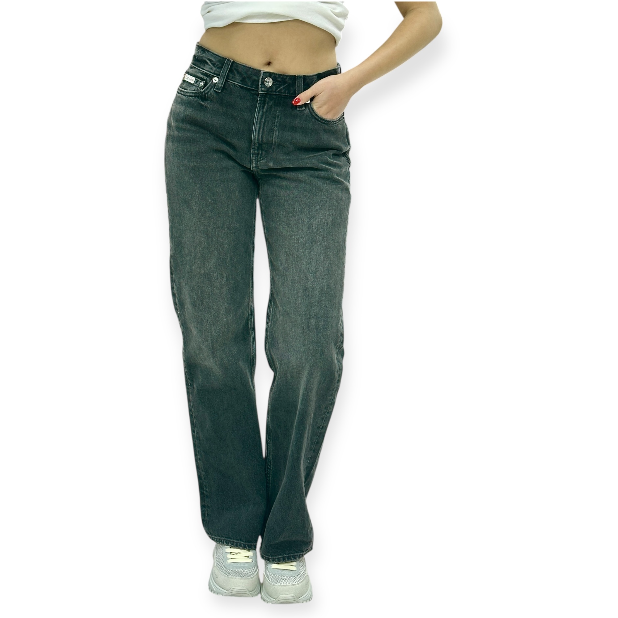 גינס JEANS CLVIN KLEIN 90S STRAIGHT JEANS