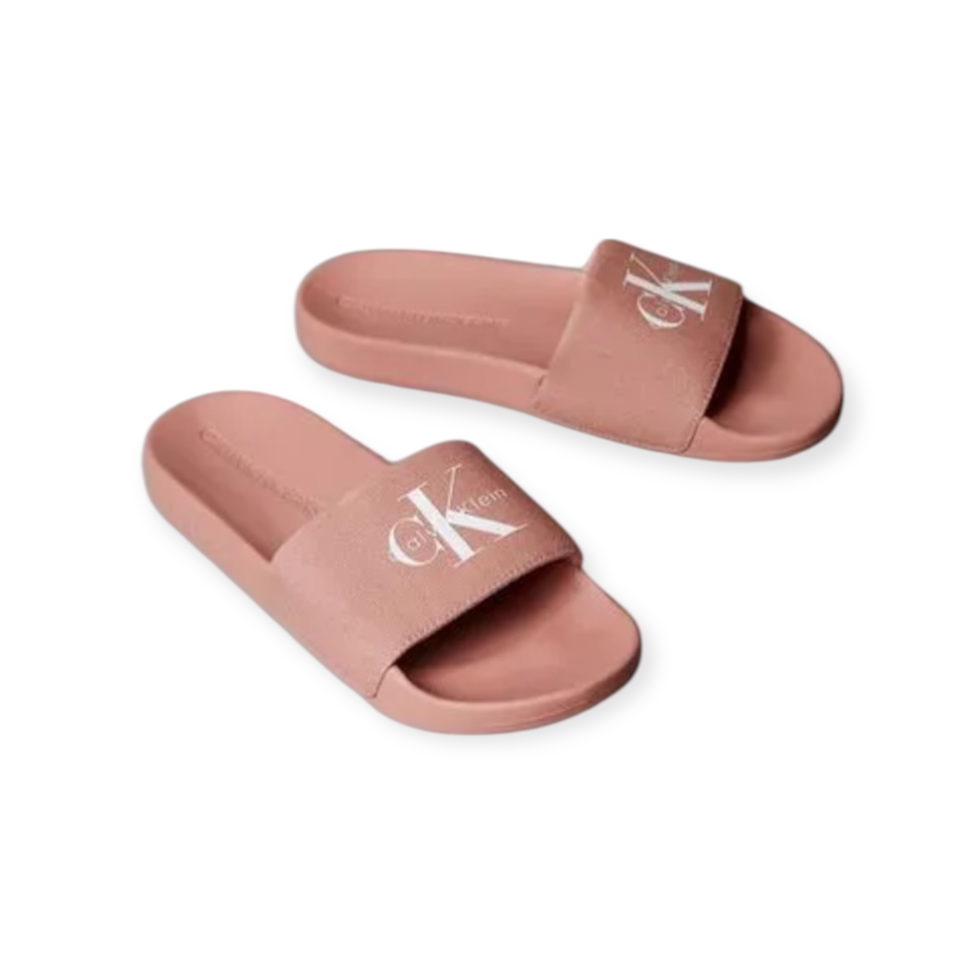 נעלי CALVIN KLEIN SLIDE MONOGRAM LOGO