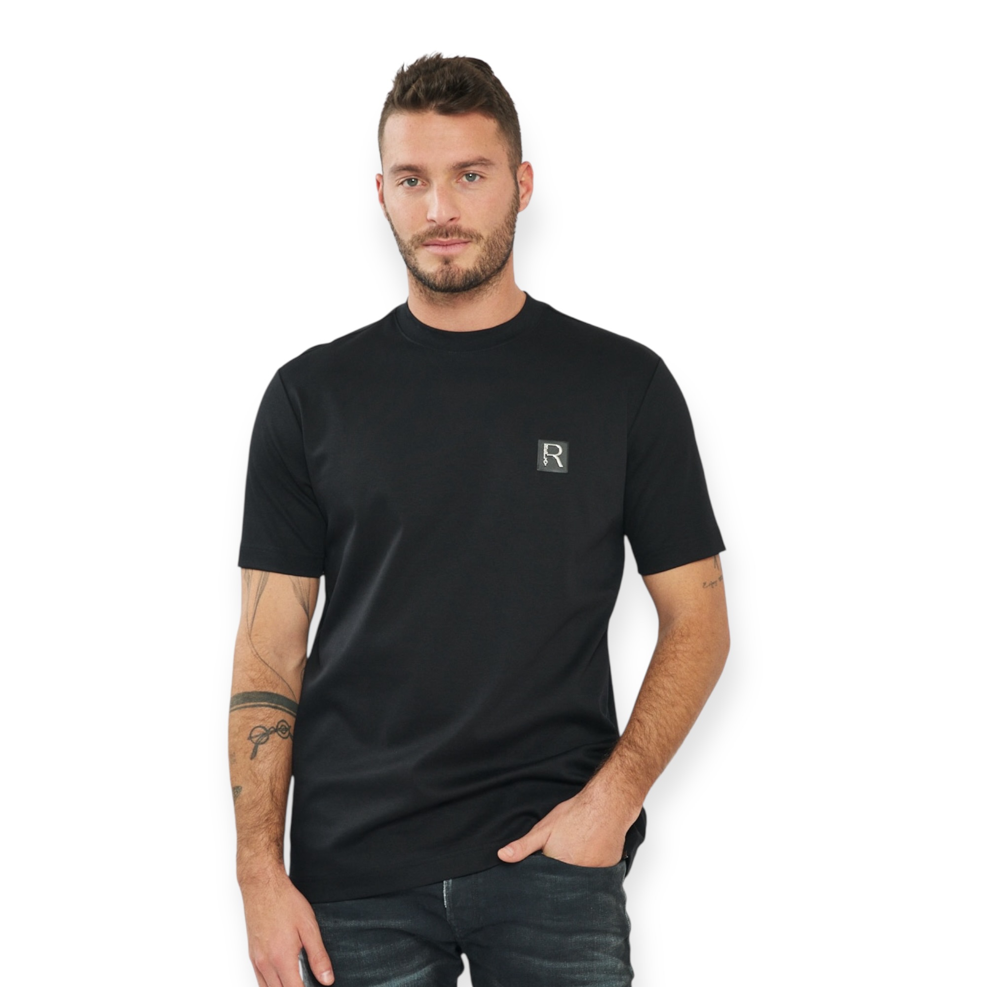 חולצה גברים REPLAY AMMONIA OS SS SHIRT