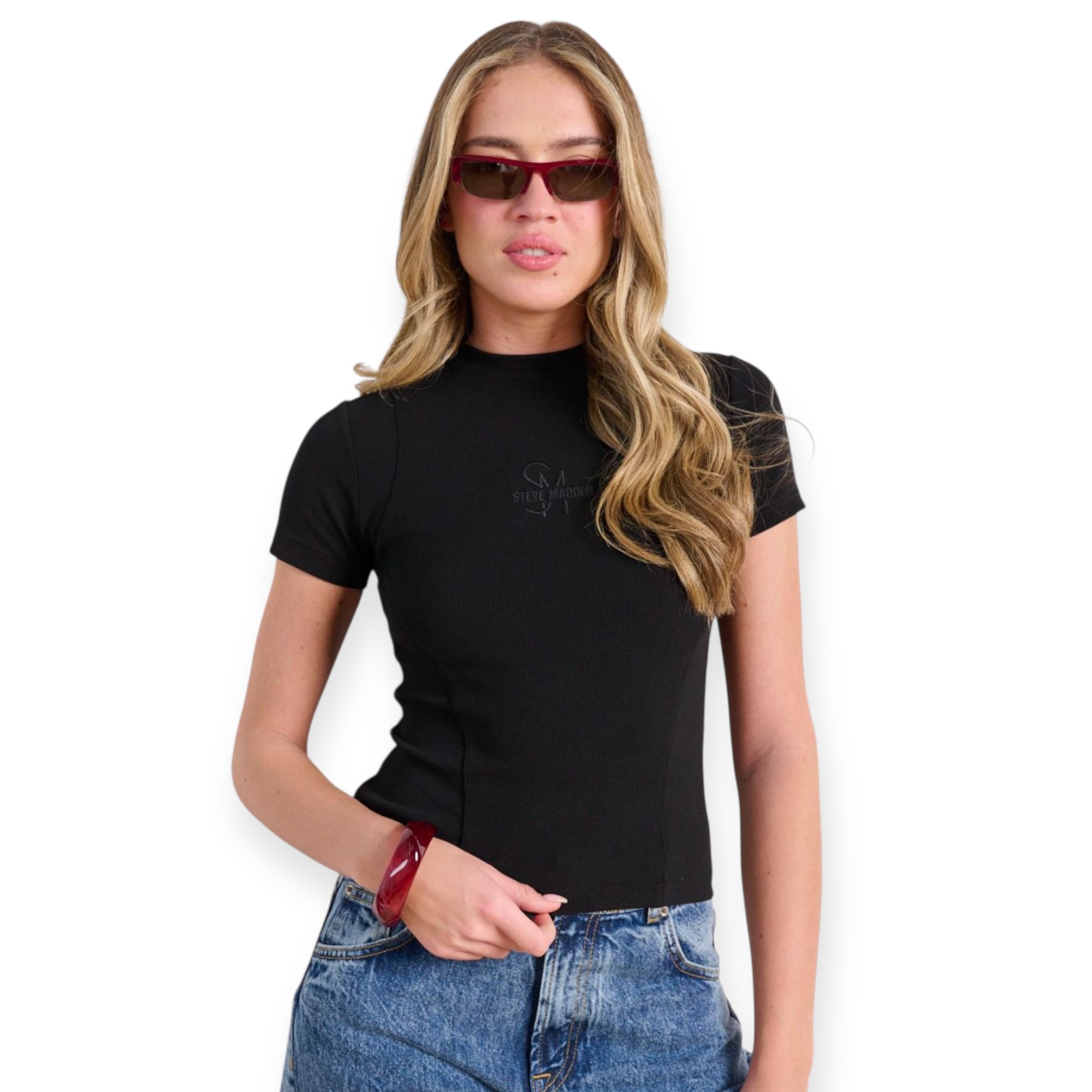 חולצה נשים STEVE MADDEN DANNY TEE