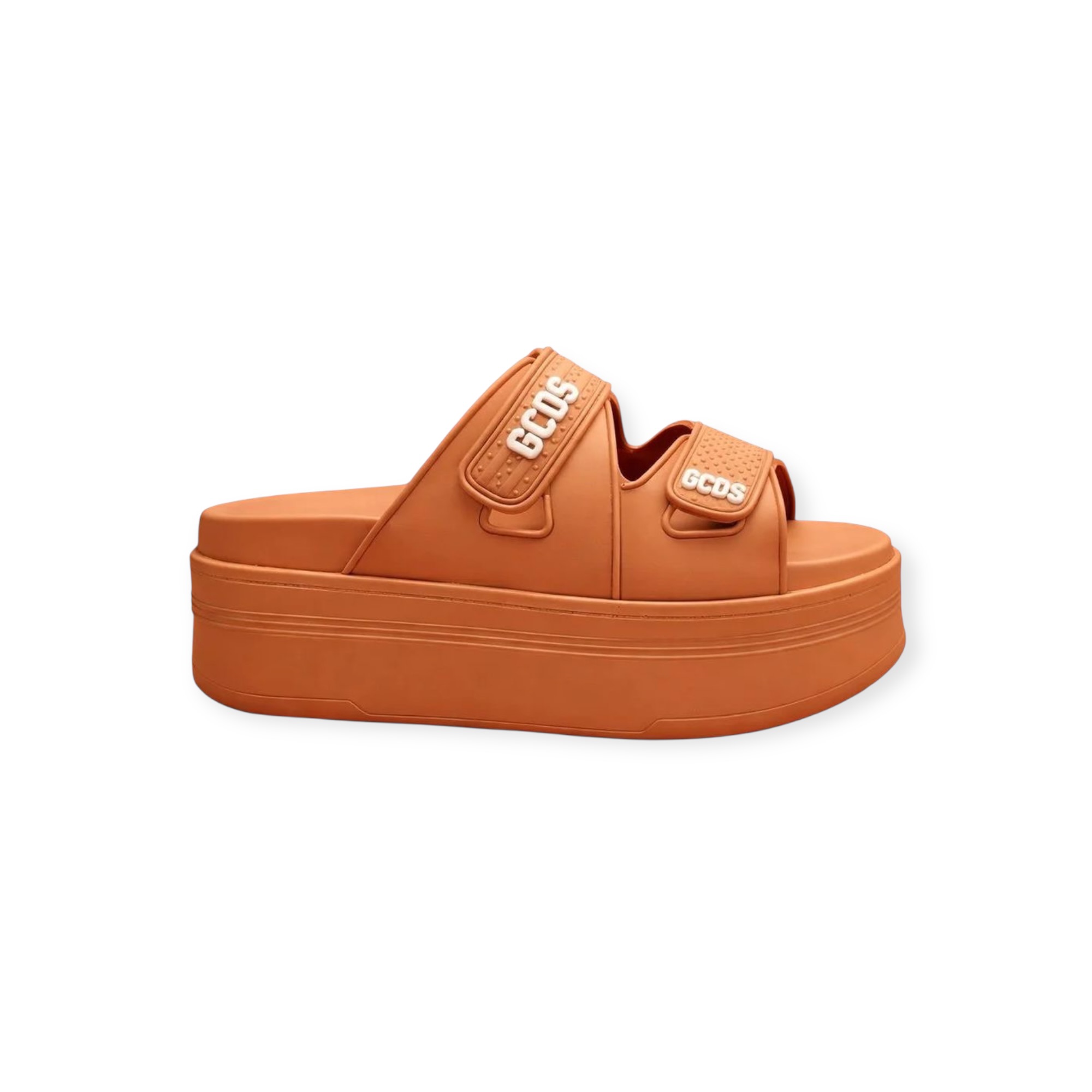 נעלי נשים מכירה מוקדמת צפי הגעה 10.3 GCDS WOMEN SLIDERS PLATFORM