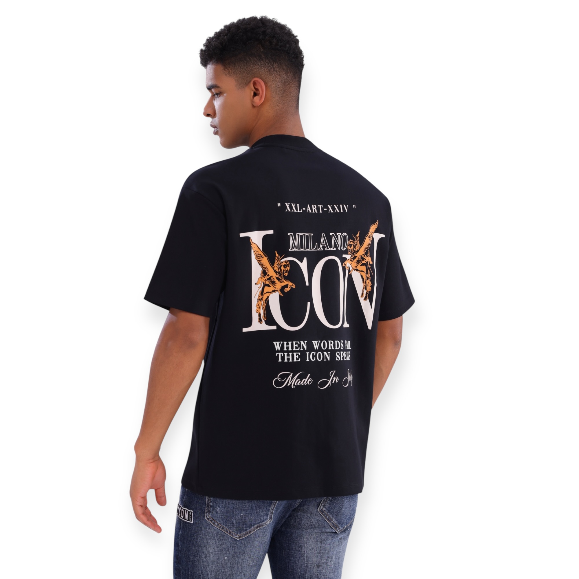 חולצה גברים ICON MILANO SS SHIRT