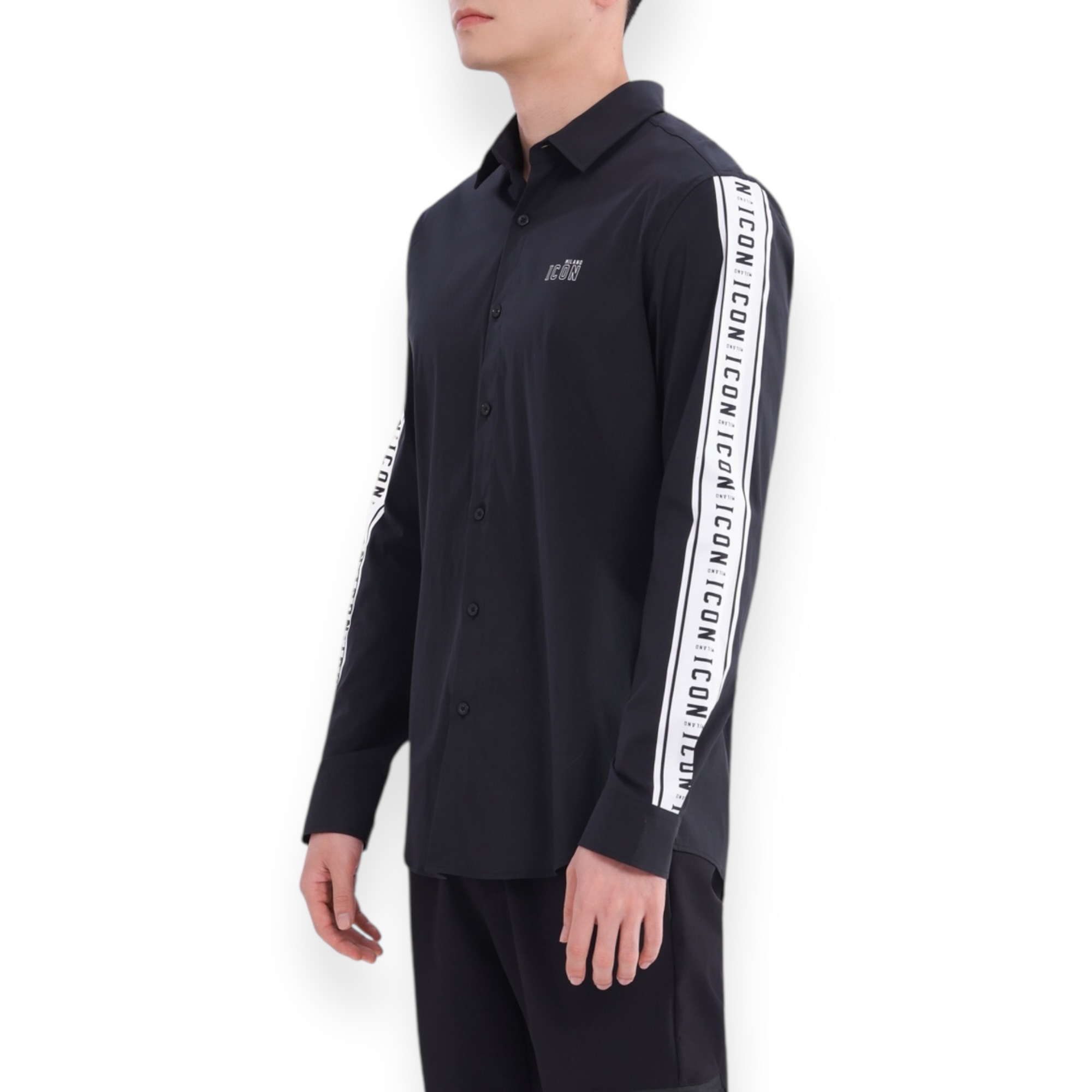 חולצה מכופתרת גברים ICON MILANO SS SHIRT