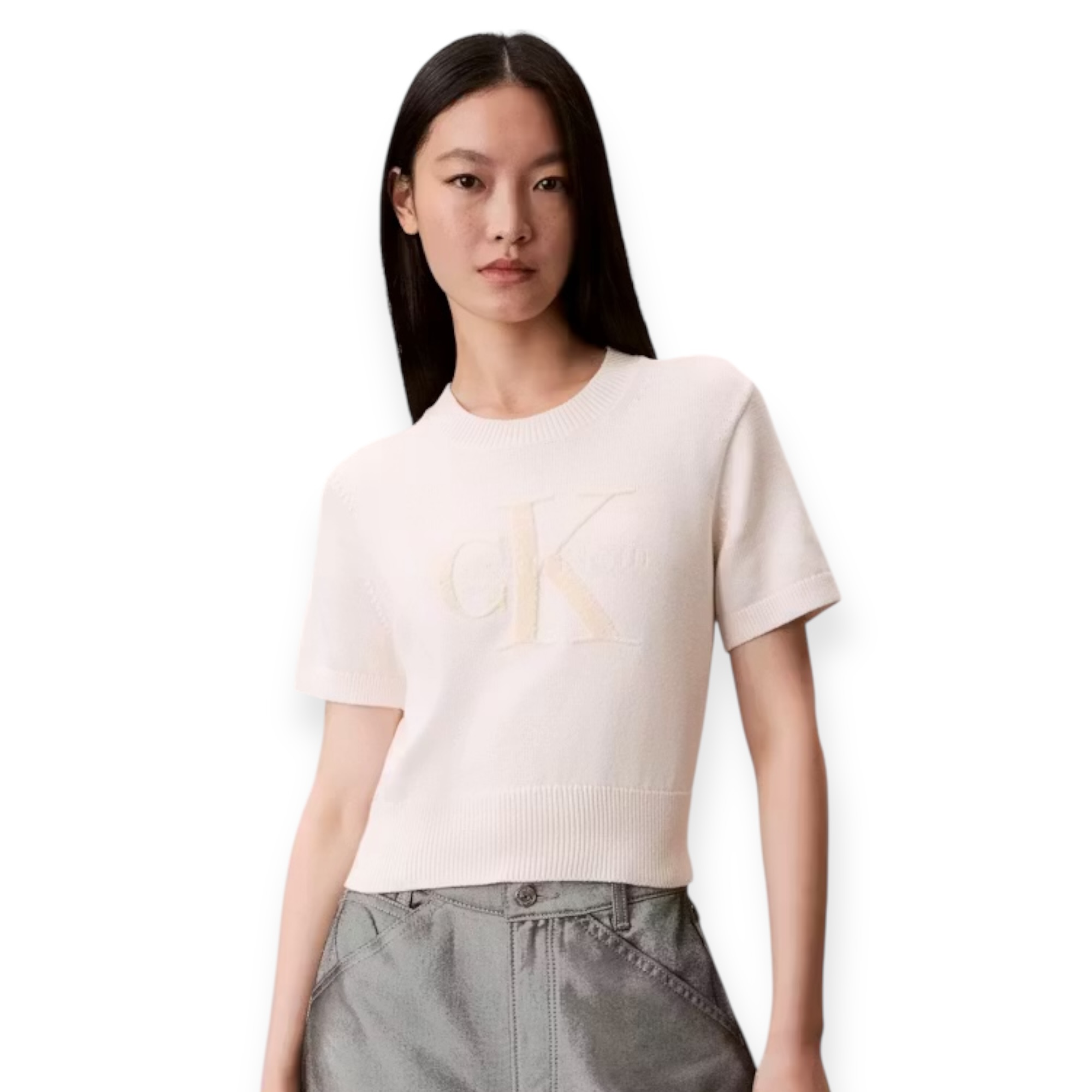 סריג CALVIN KLEIN CHUNKY GRAPHIC VEST