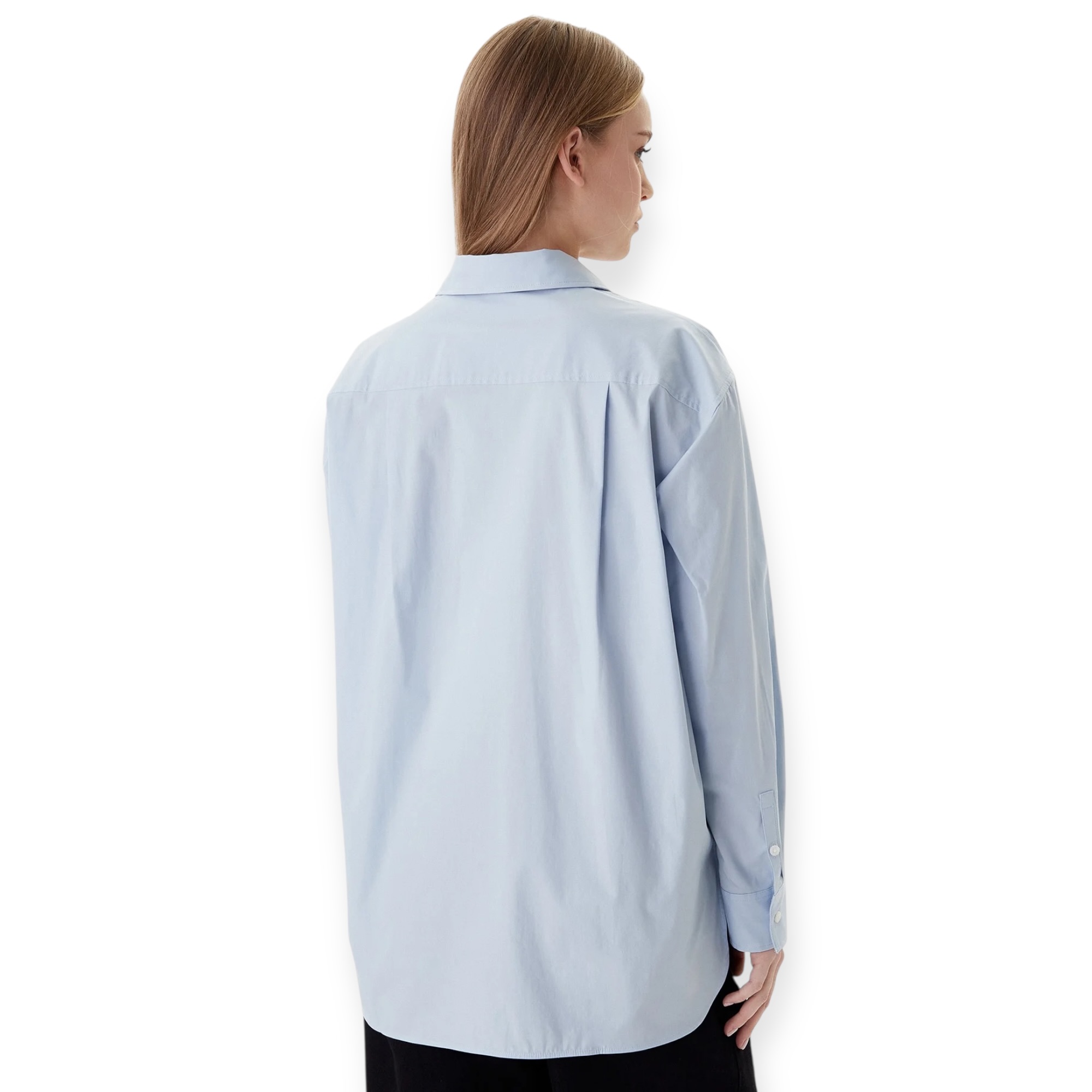 חולצה CALVIN KLEIN POPLIN REALAXED SHIRT