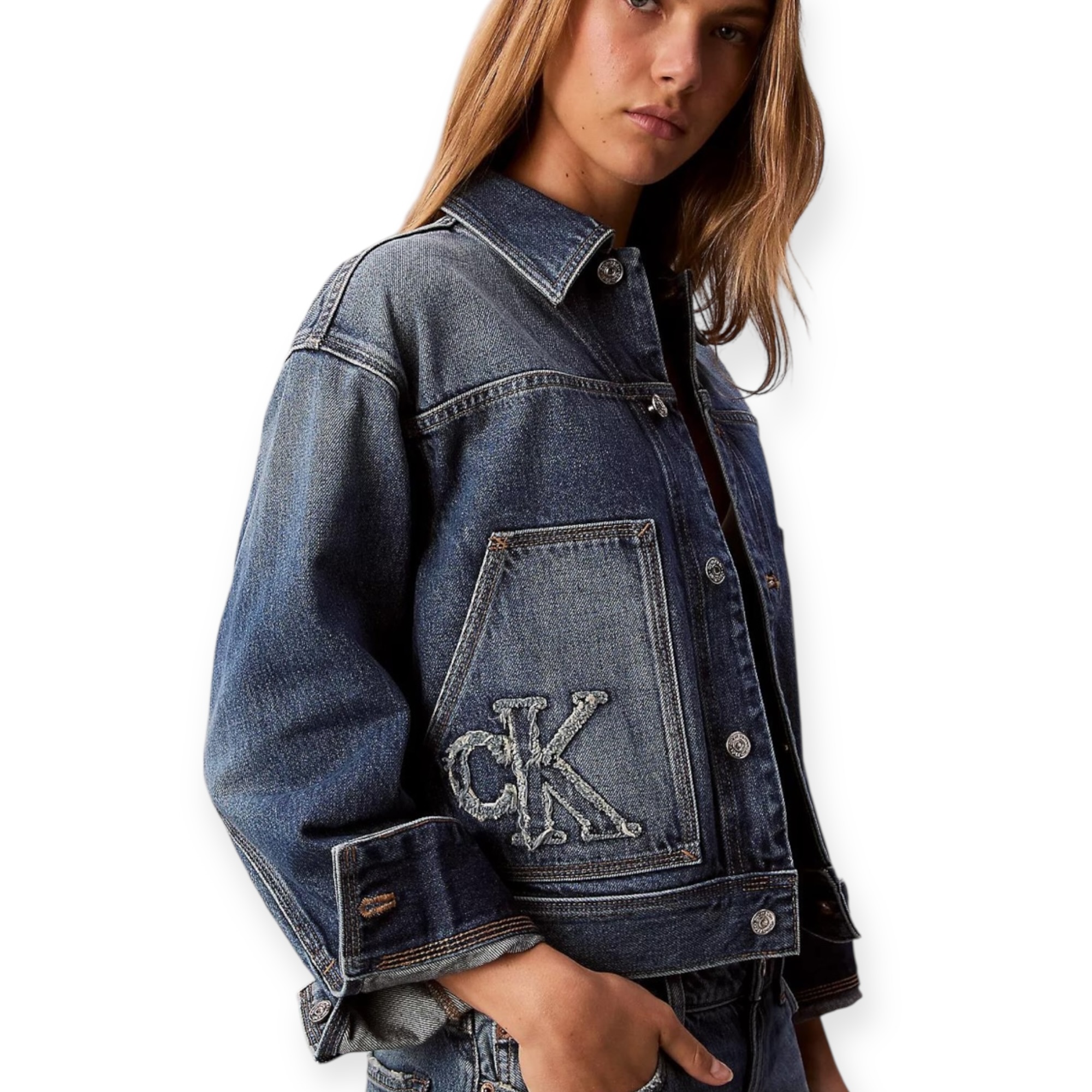 זקט גינס CALVIN KLEIN WORKWEAR JACKET