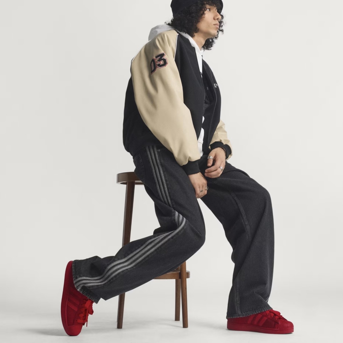 גינס ADIDAS FIREBIRD DENIM PANTS