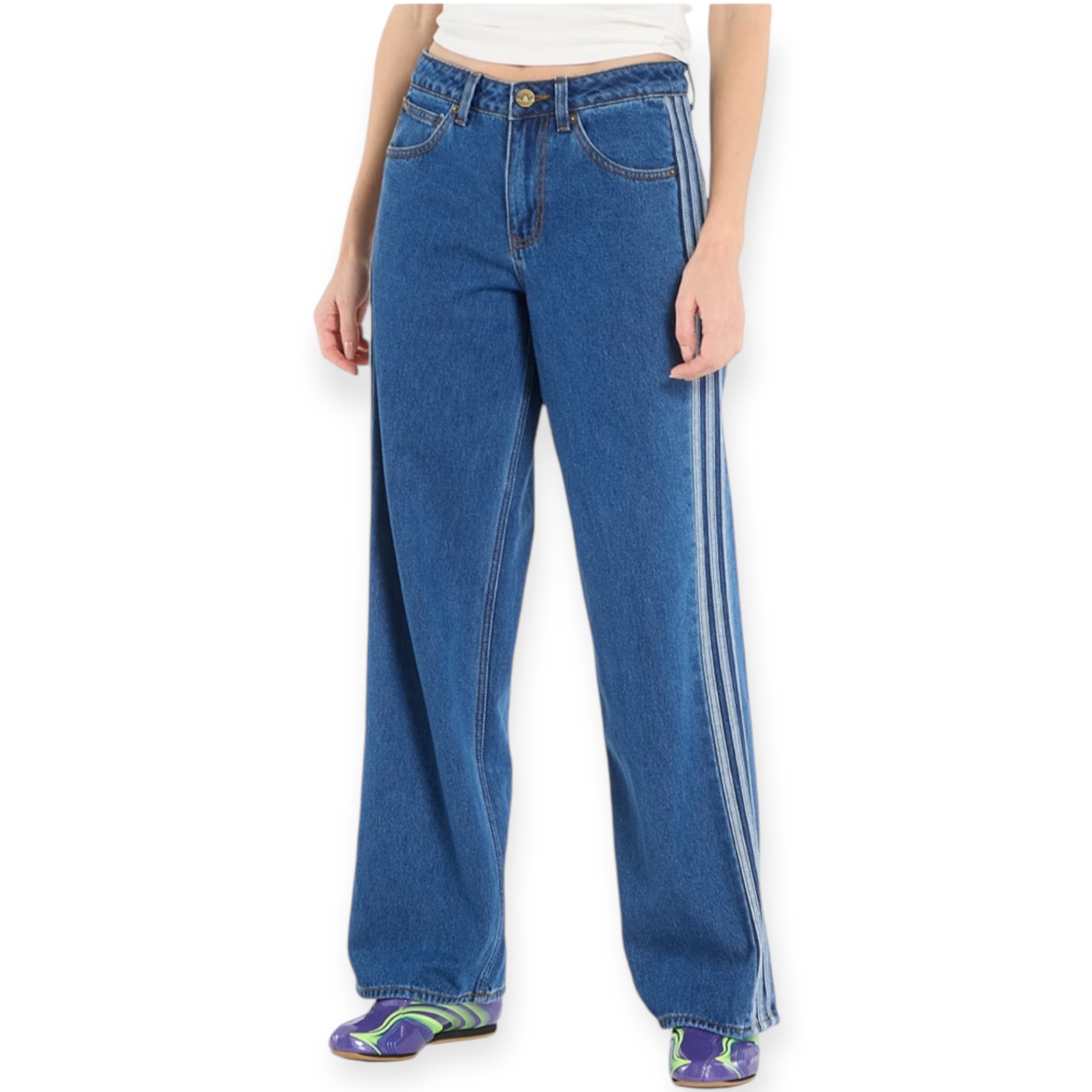גינס ADIDAS FIREBIRD DENIM PANT