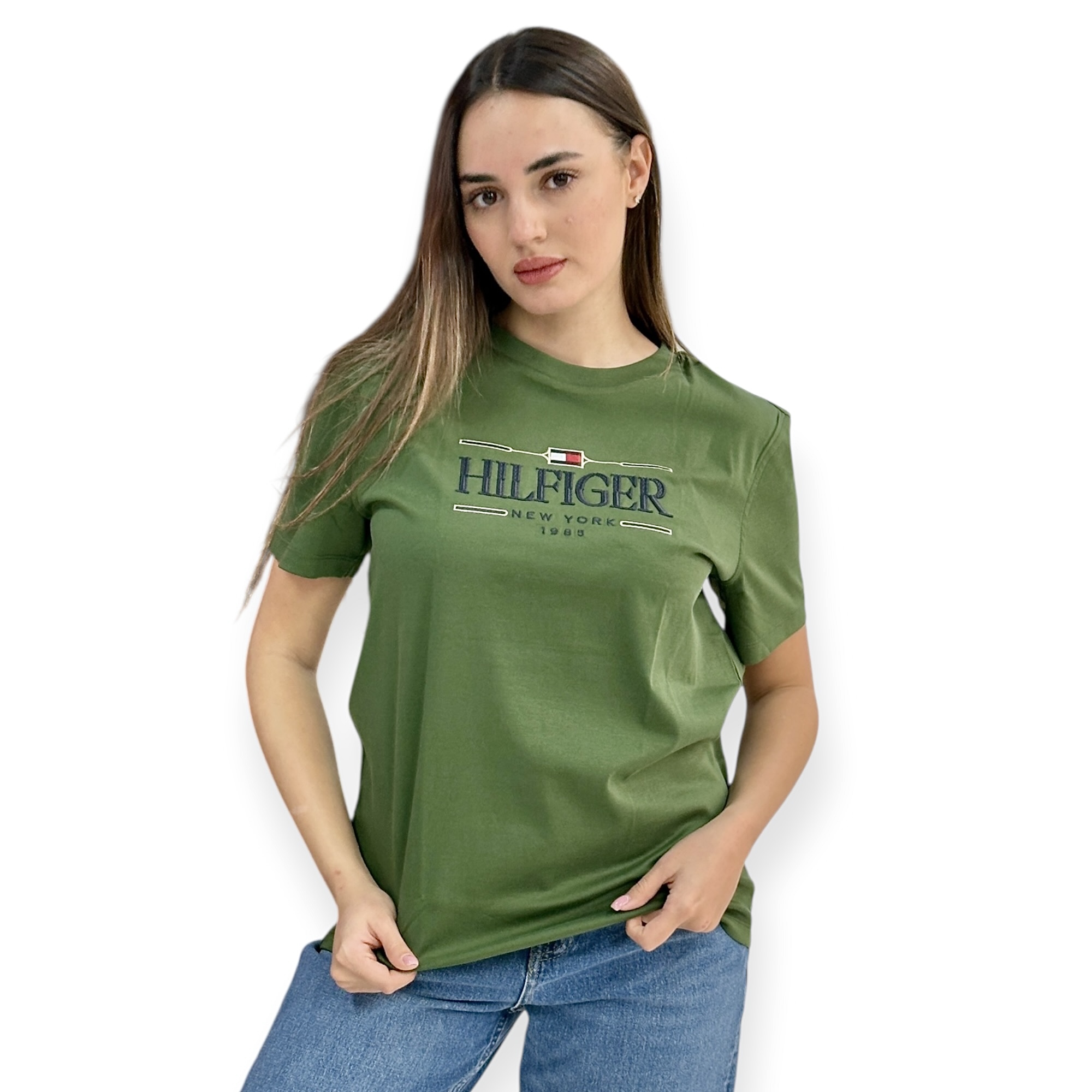 חולצה TOMMY HILFIGER ICONS UMTERLOCK TEE