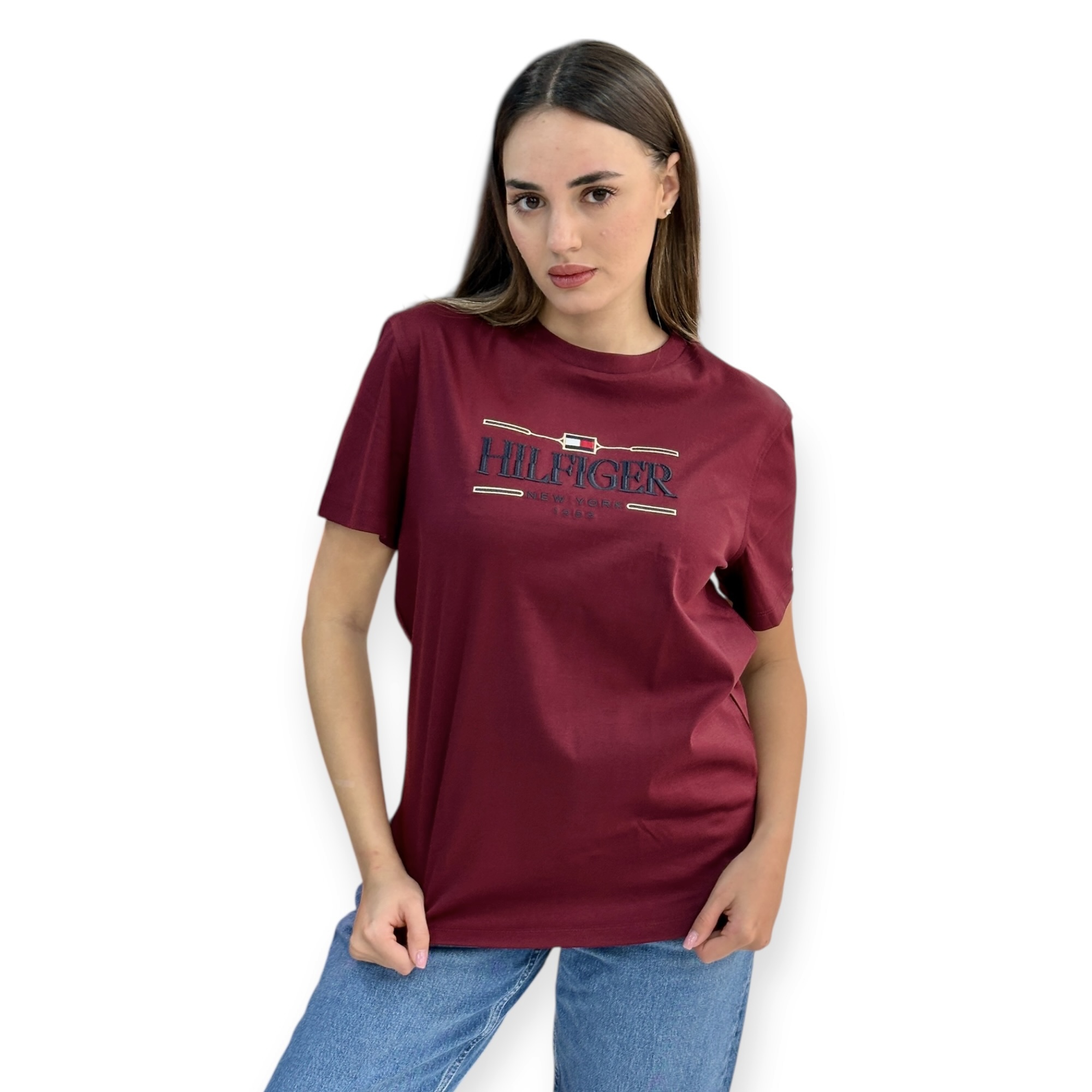 חולצה TOMMY HILFIGER ICONS UMTERLOCK TEE