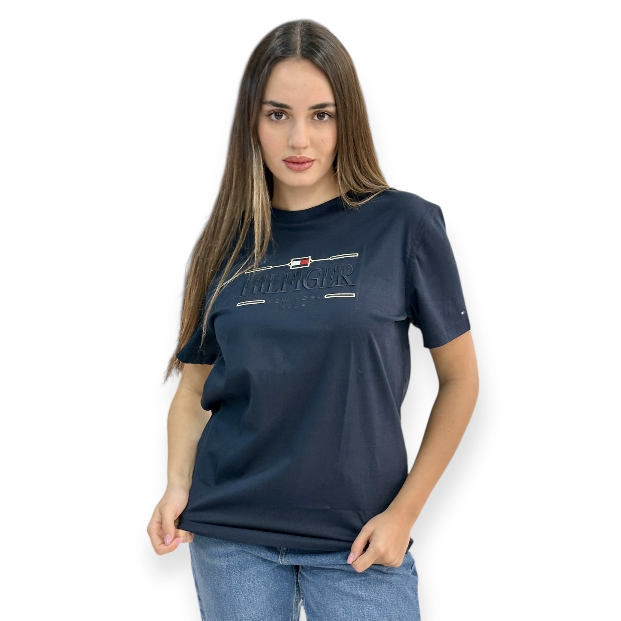חולצה TOMMY HILFIGER ICONS UMTERLOCK TEE