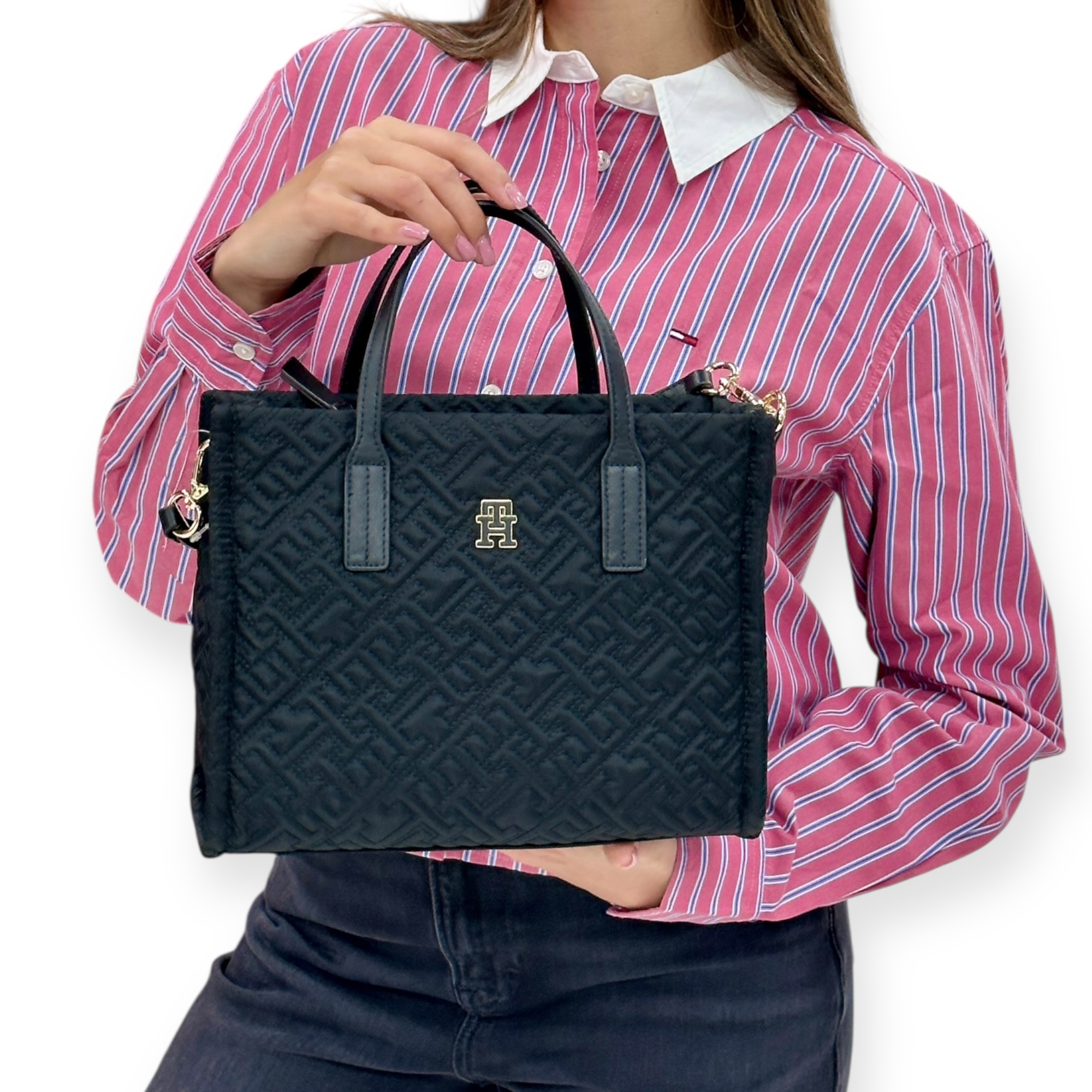 תיק TOMMY HILFIGER CITY MINI TOTE