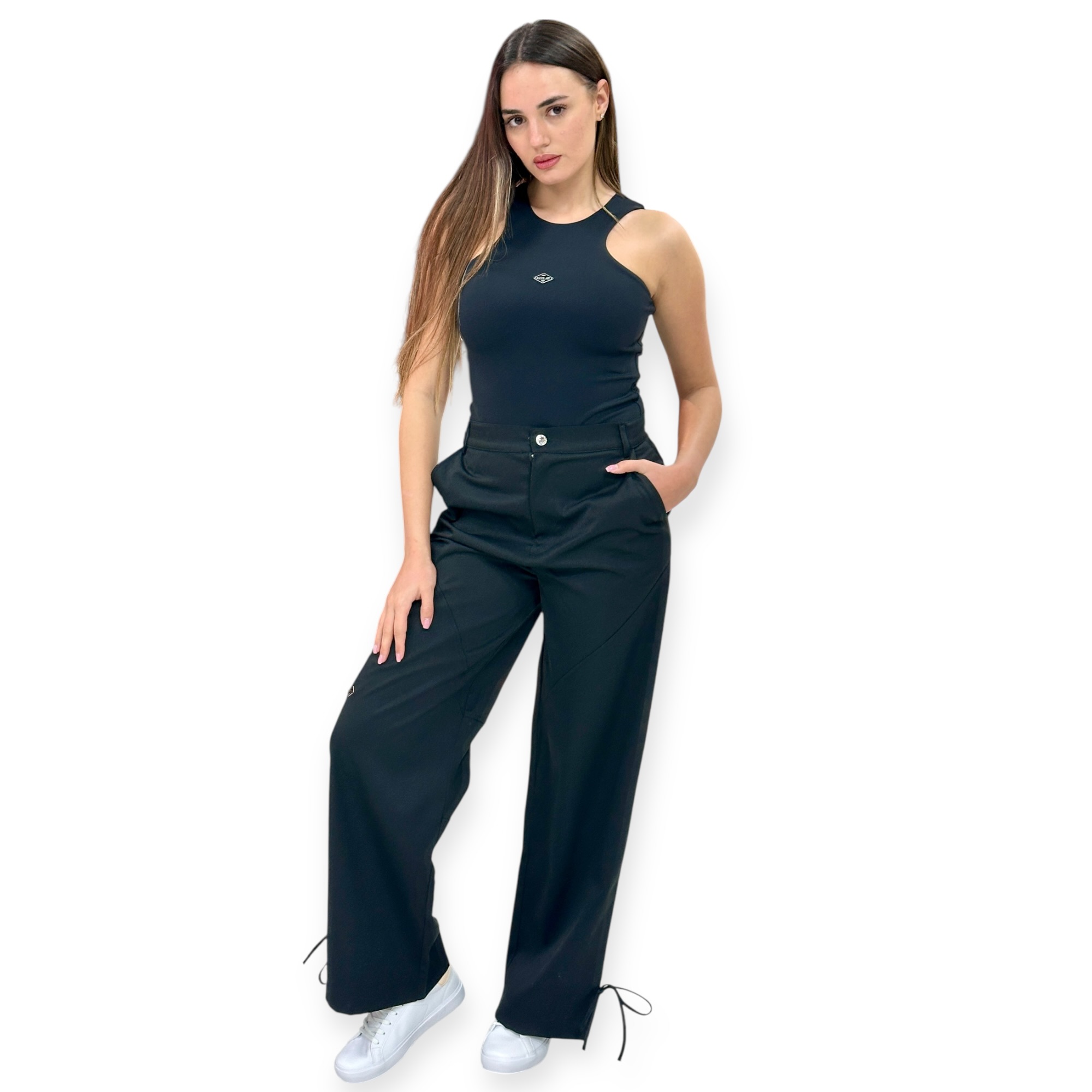 בגד גוף נשים REPLAY WOVEN BODYSUIT