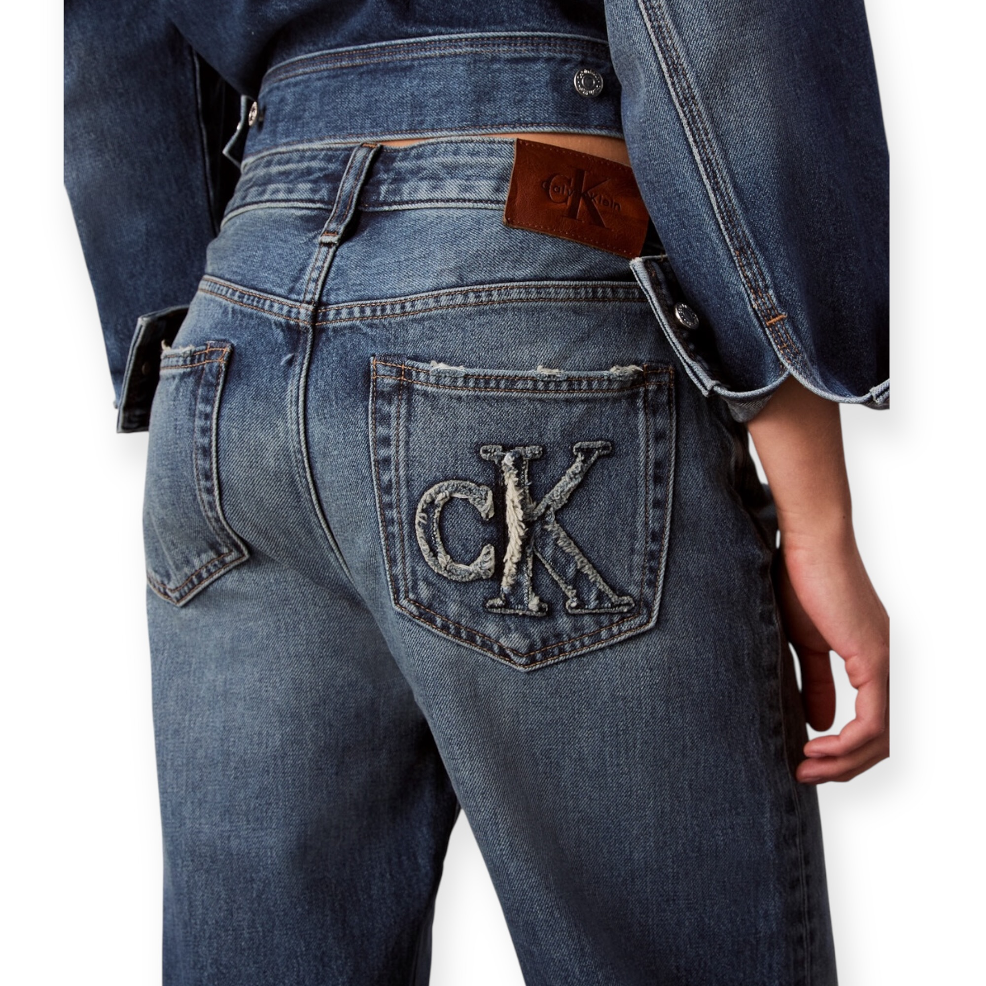 גינס JEANS CLVIN KLEIN 90S STRAIGHT JEANS