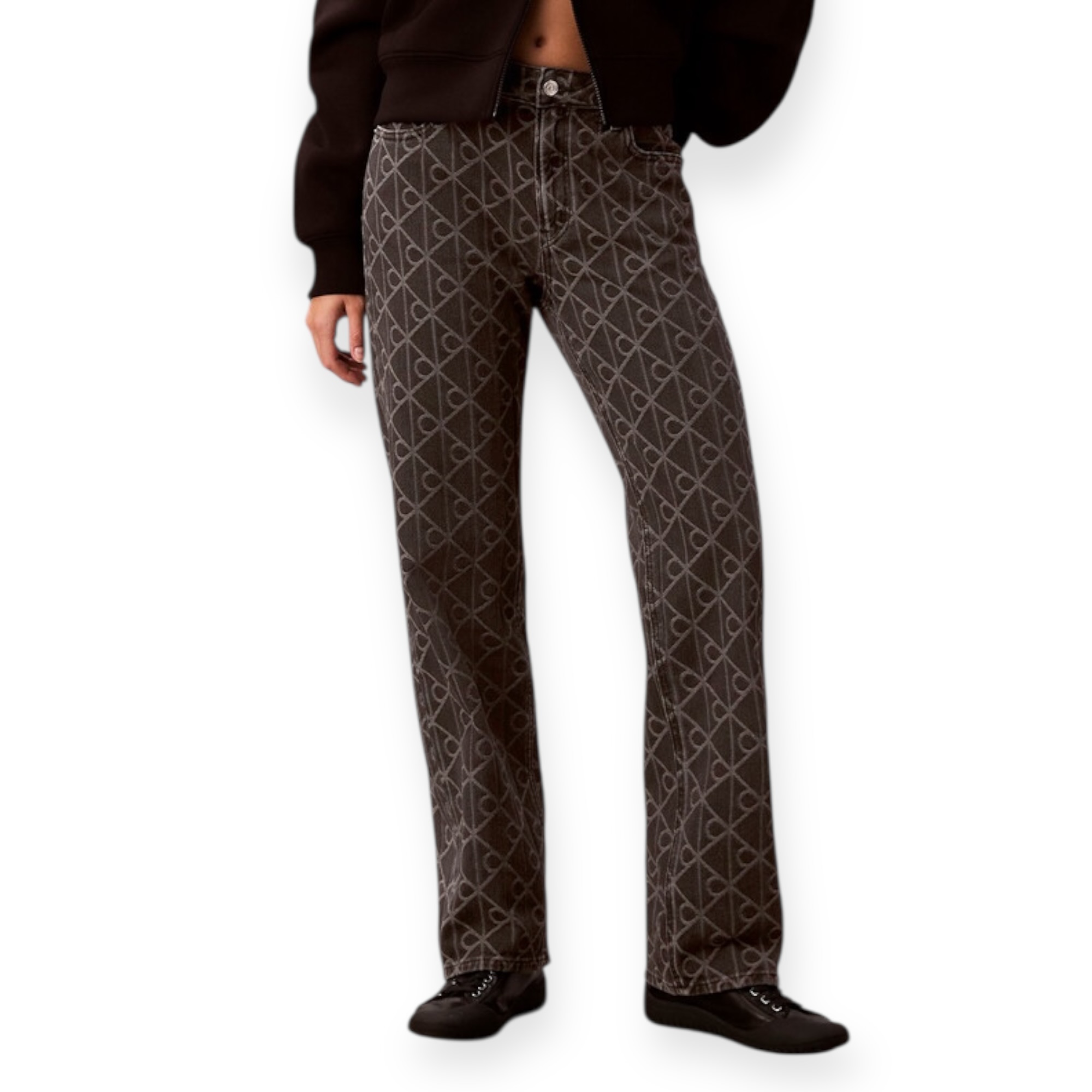 גינס  CLVIN KLEIN SIGNATURE STRAIGHT JEANS