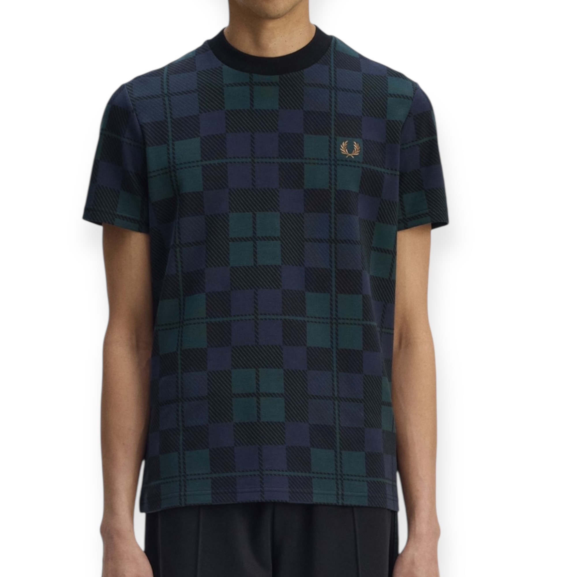 חולצה FRED PERRY TARTAN SHIRT