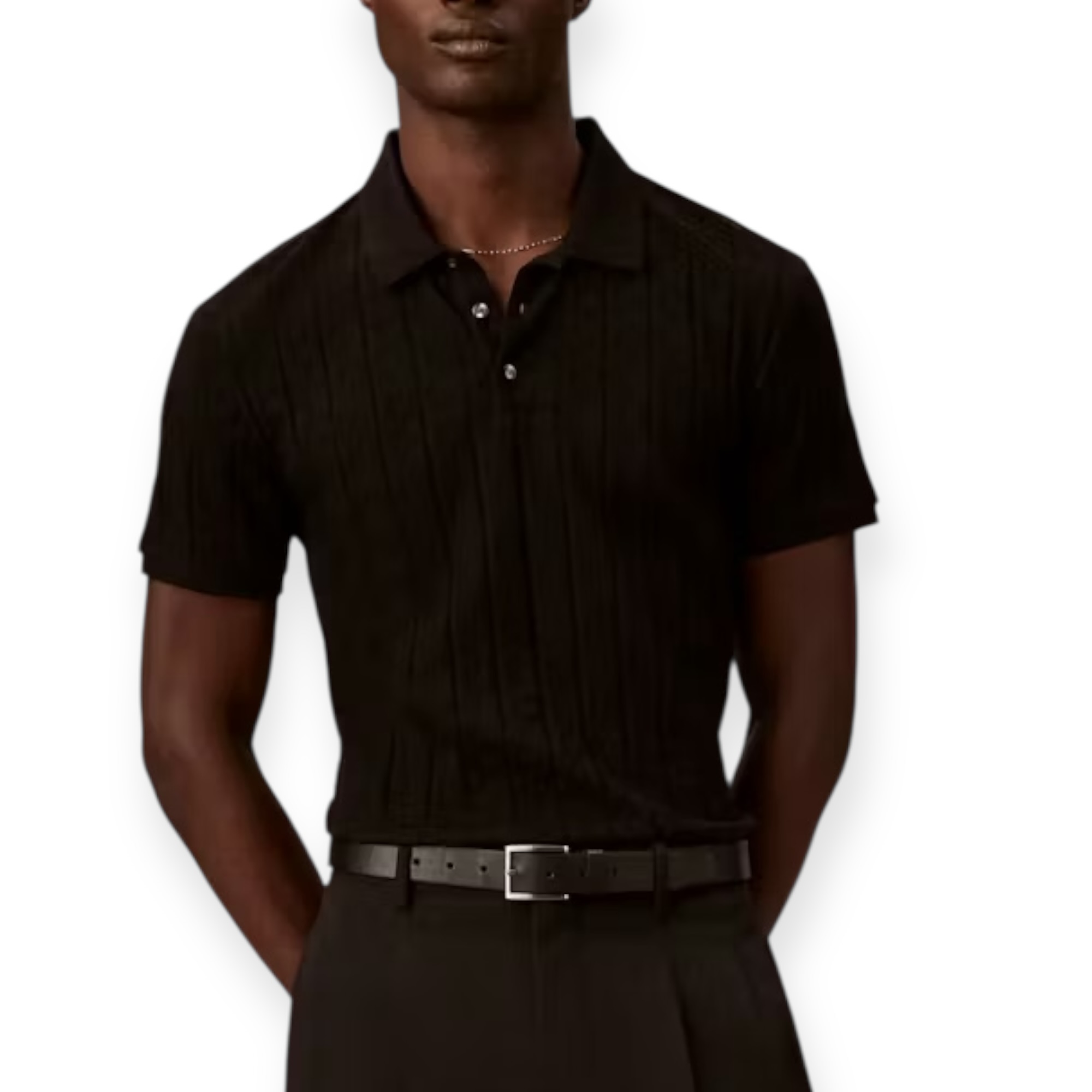 חולצה CALVIN KLEIN MERCERIZED JACQUAR