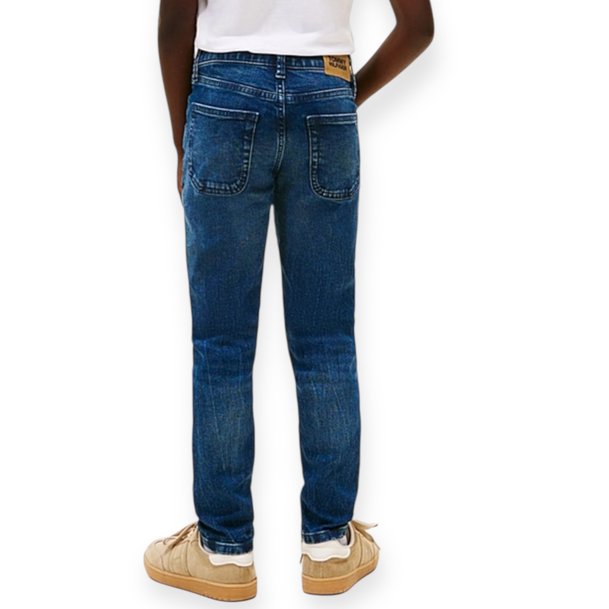 גינס 2-7 TOMMY HILFIGER STRAIGHT JEANS