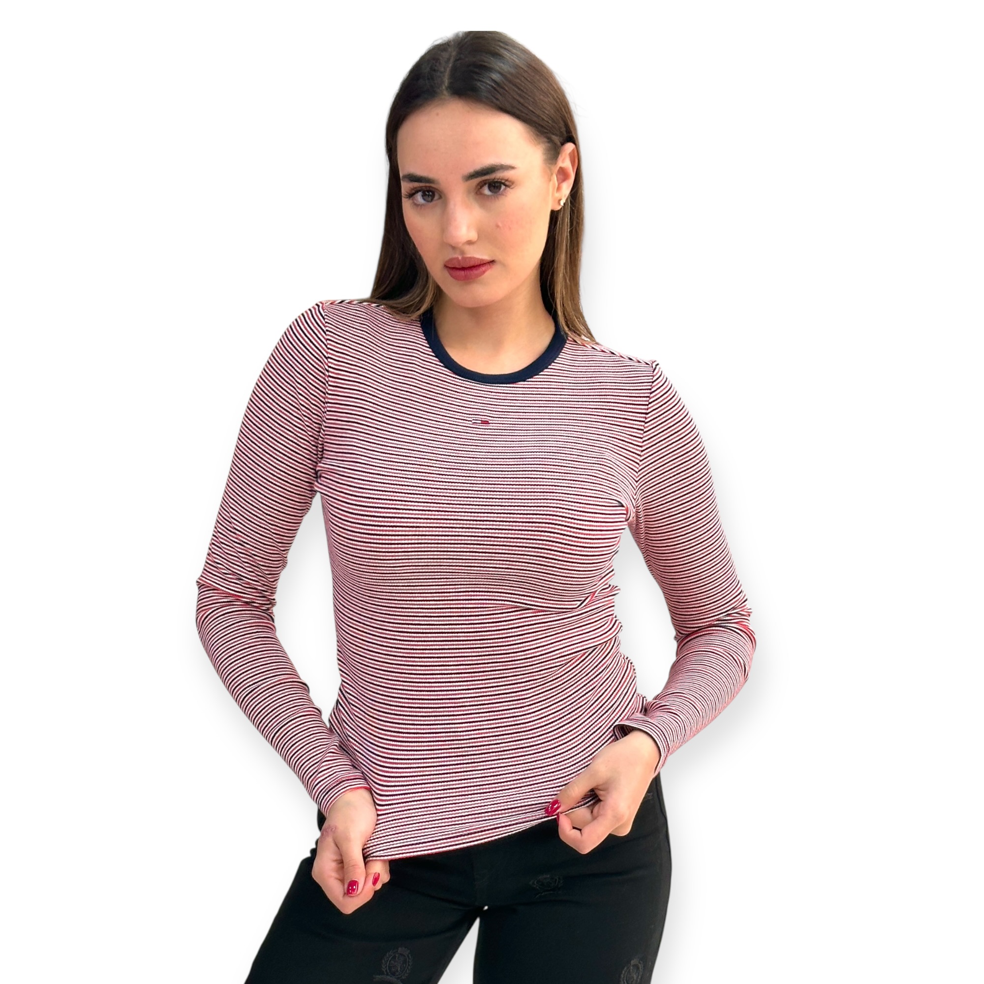 חולצה TOMMY HILFIGER SLIM RIB