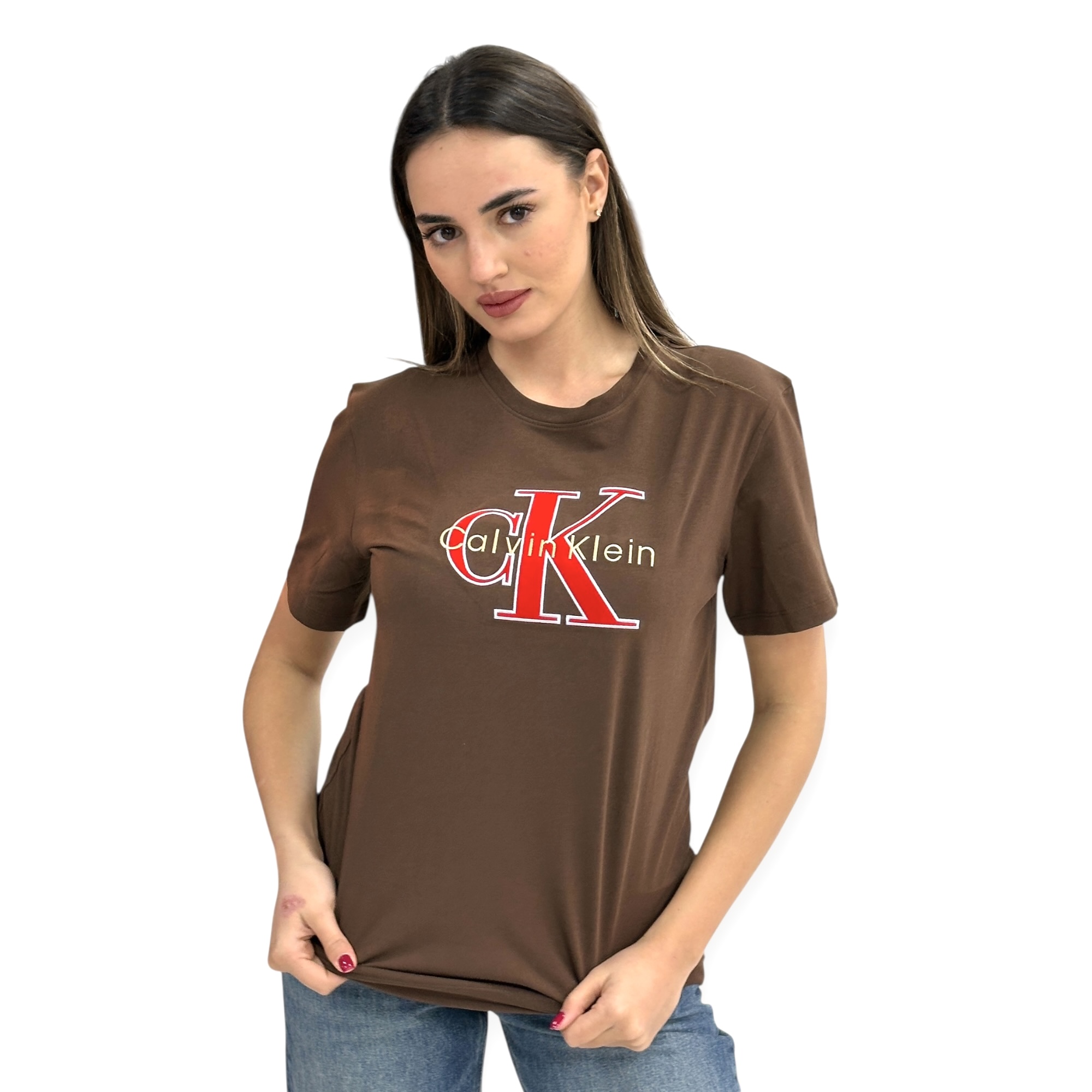 חולצה CALVIN KLEIN MONOGRAM TEE חולצה CALVIN KLEIN MONOGRAM TEE