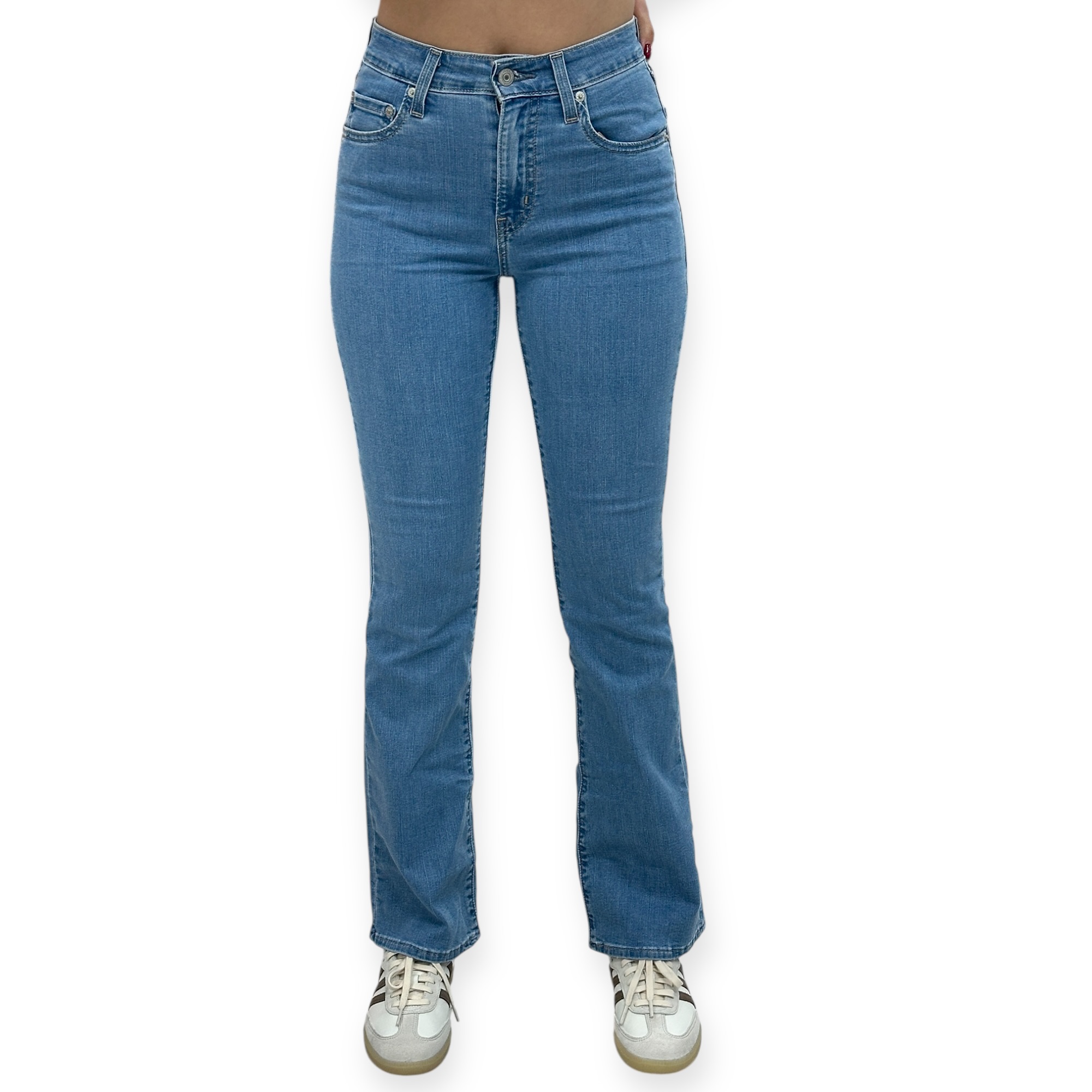 גינס LEVIS 725 HIGH RISE BOOTCUTJEANS