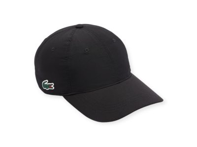 כובע שחור LACOSTE CAP