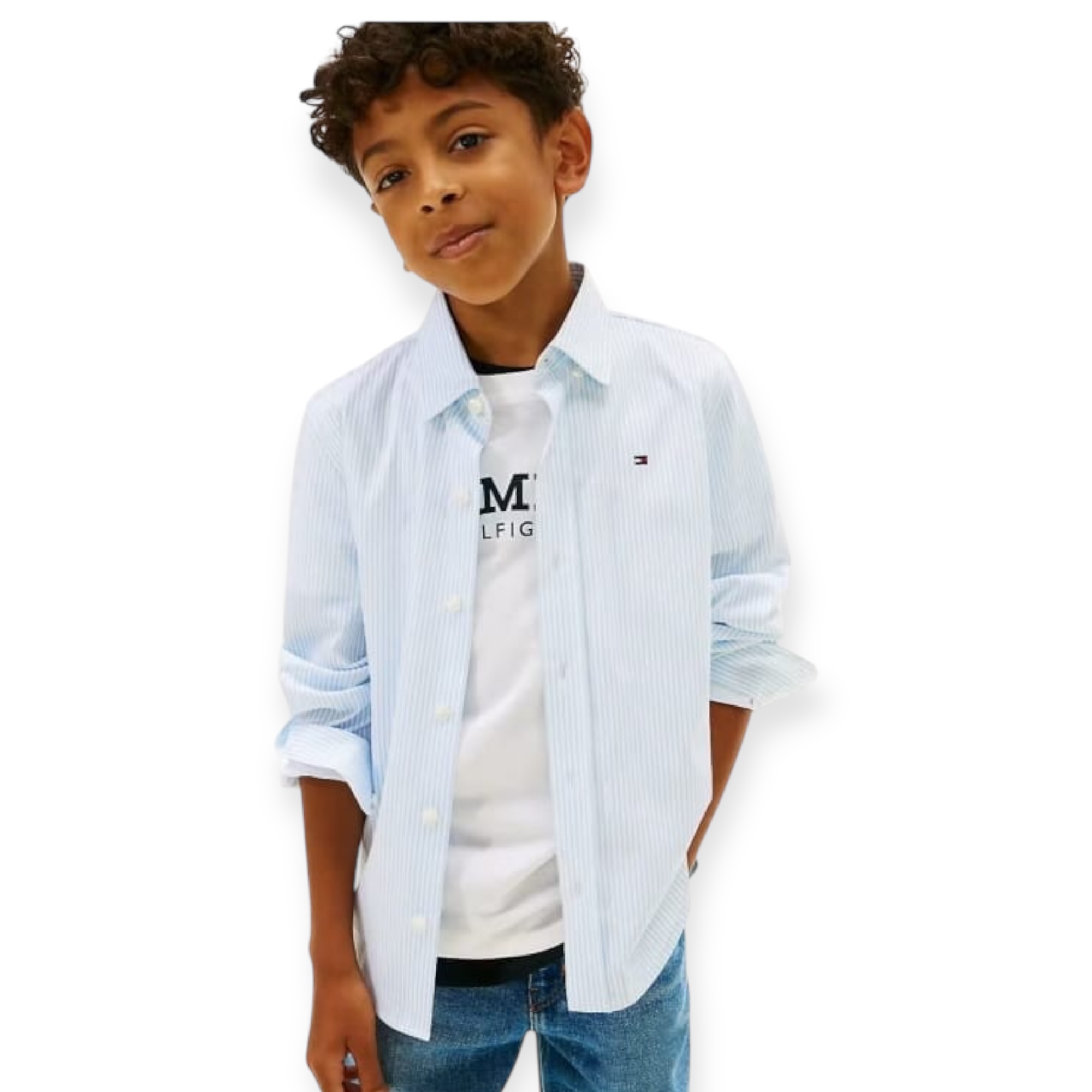 חולצה TOMMY HILFIGER JERSEY SHIRT 6M-7