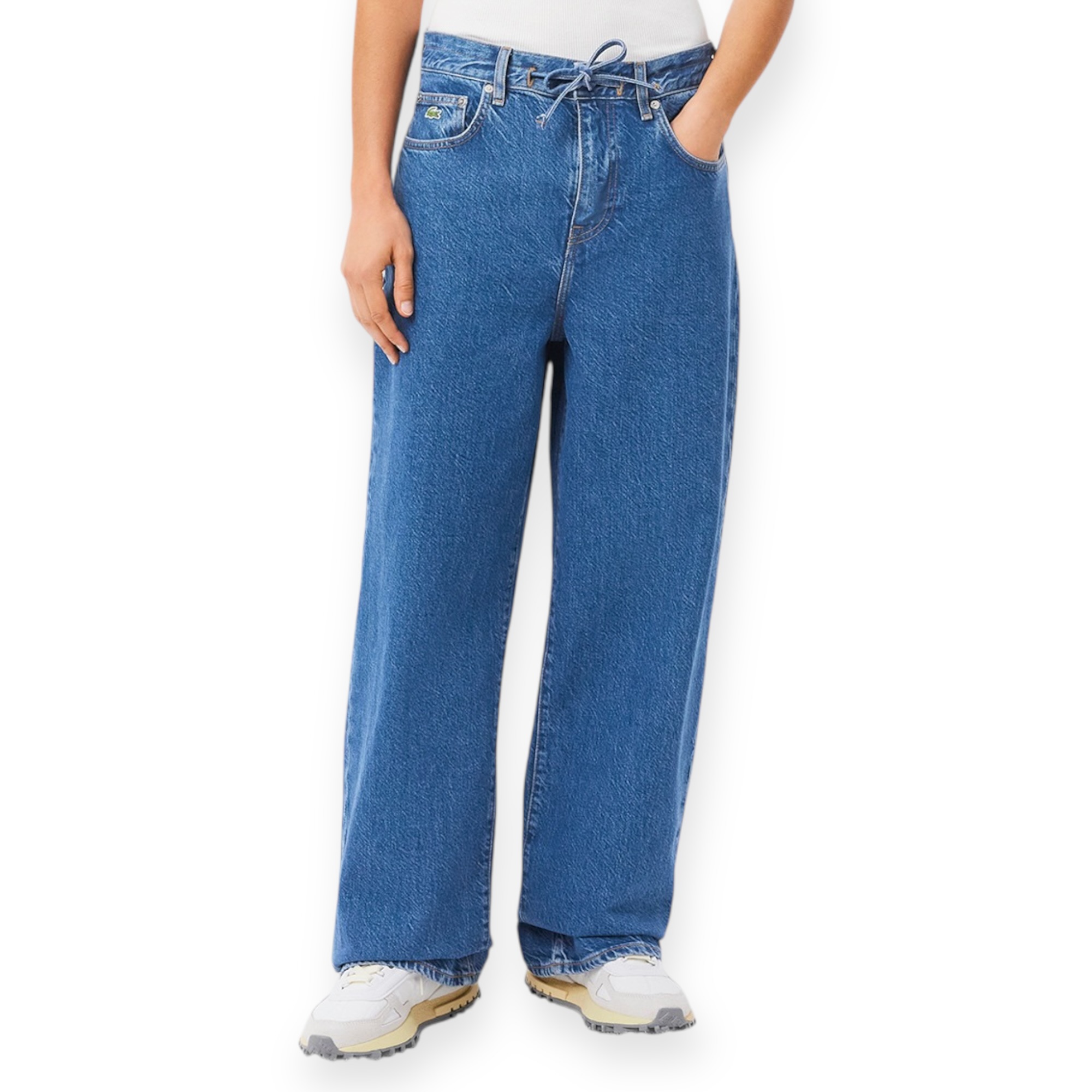 גינס נשים LACOSTE TROUSERS JEANS