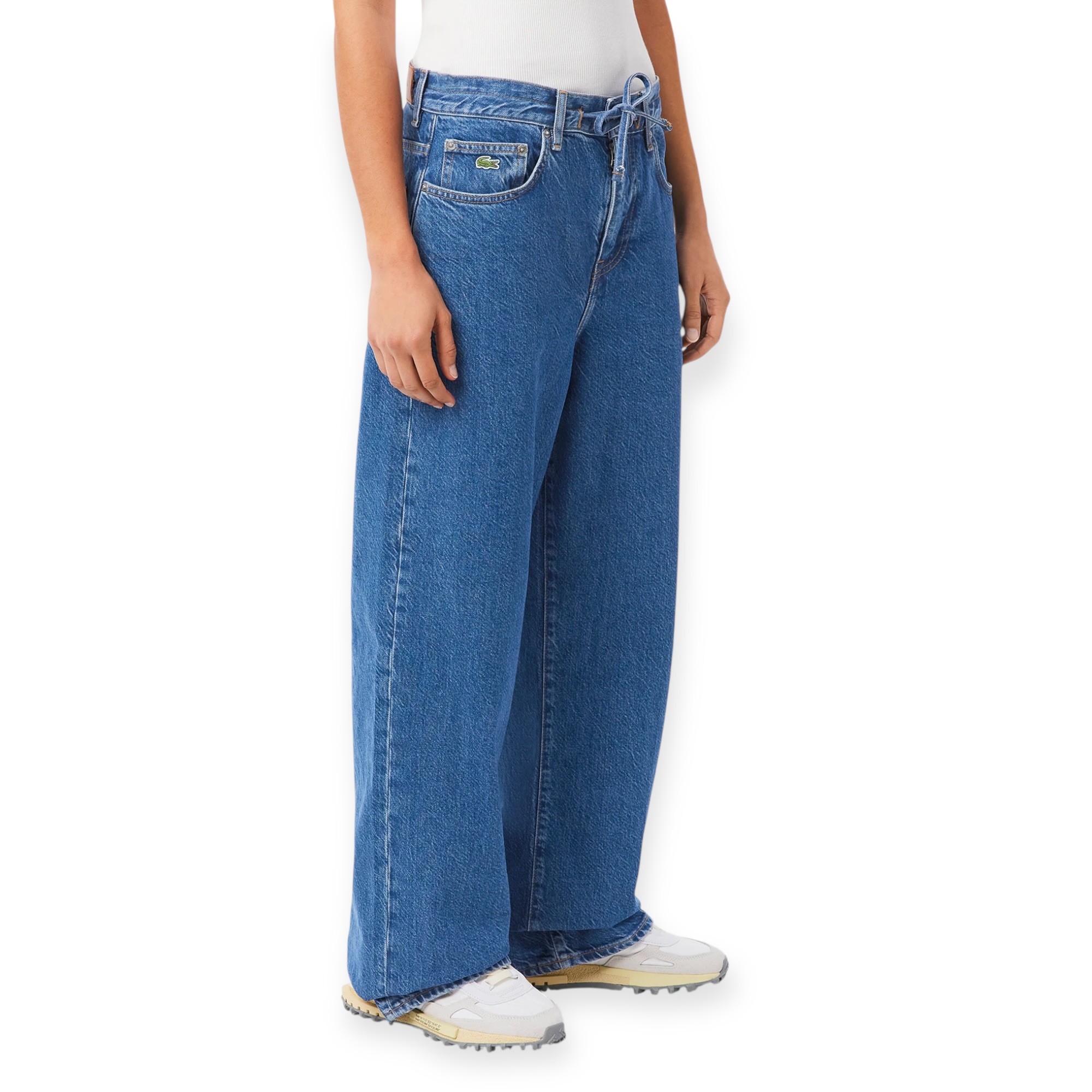 גינס נשים LACOSTE TROUSERS JEANS