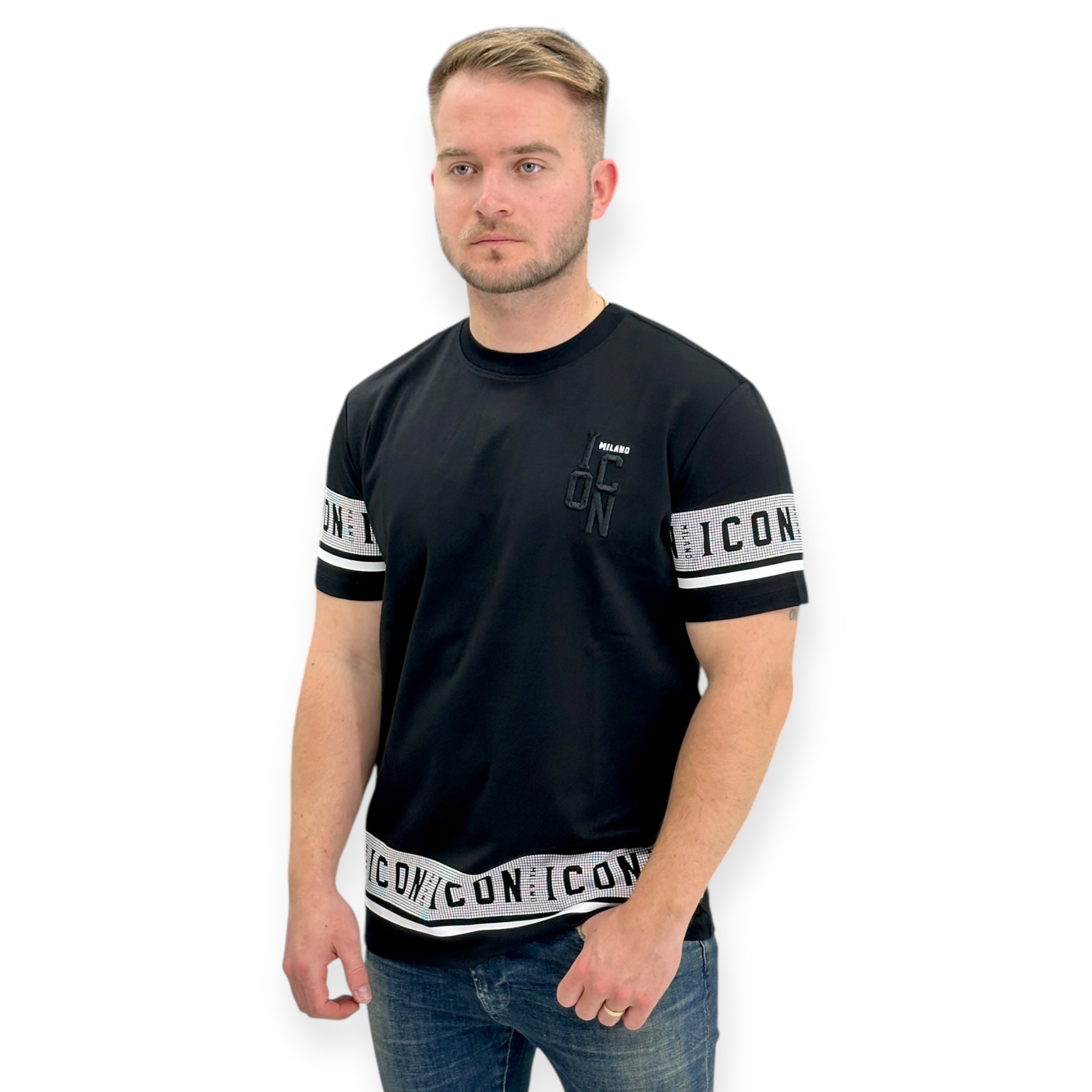 חולצה גברים ICON MILANO SS SHIRT