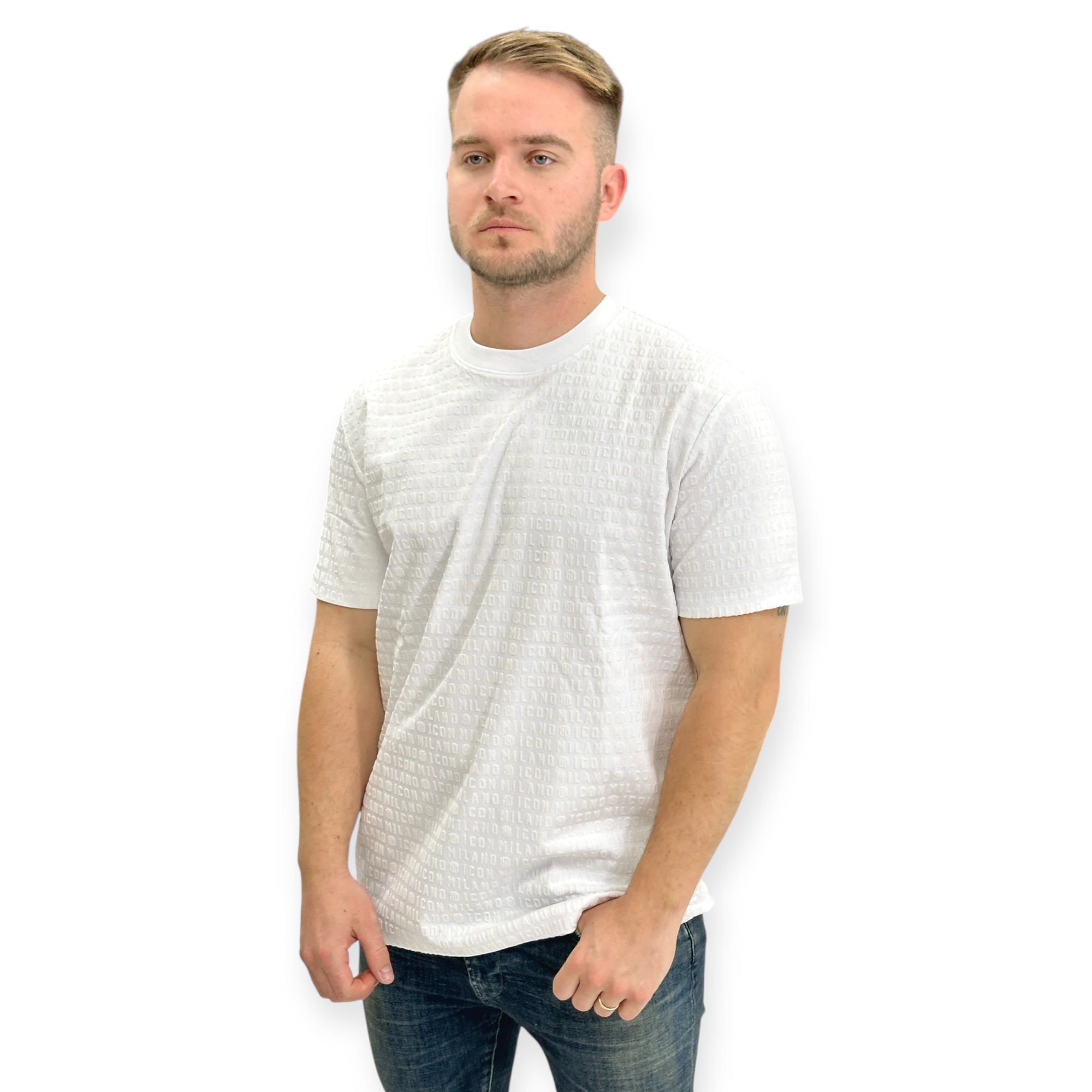 חולצה גברים ICON MILANO SS SHIRT חולצה גברים ICON MILANO SS SHIRT