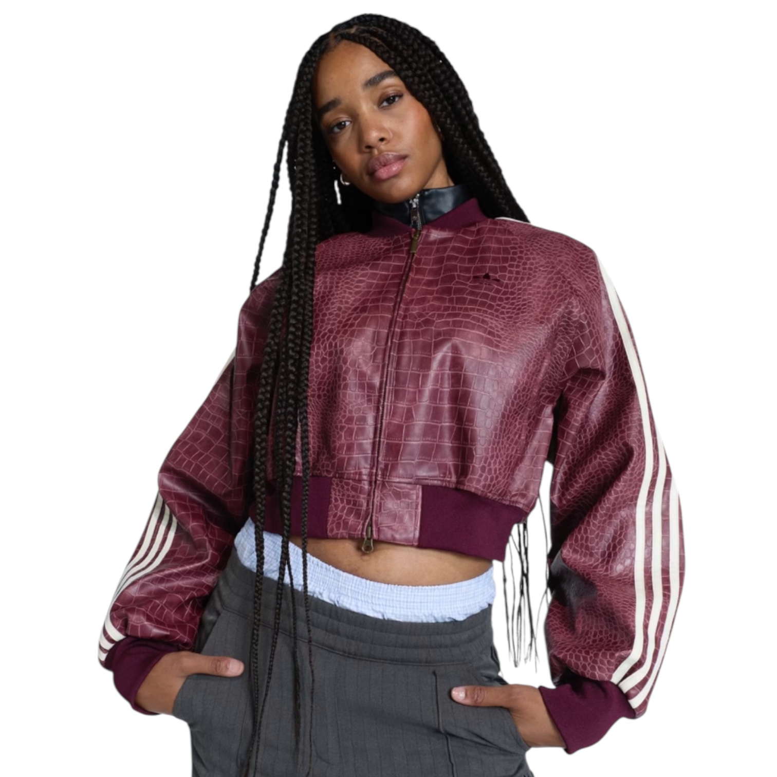 זקט ADIDAS PLEATHER JAKCET