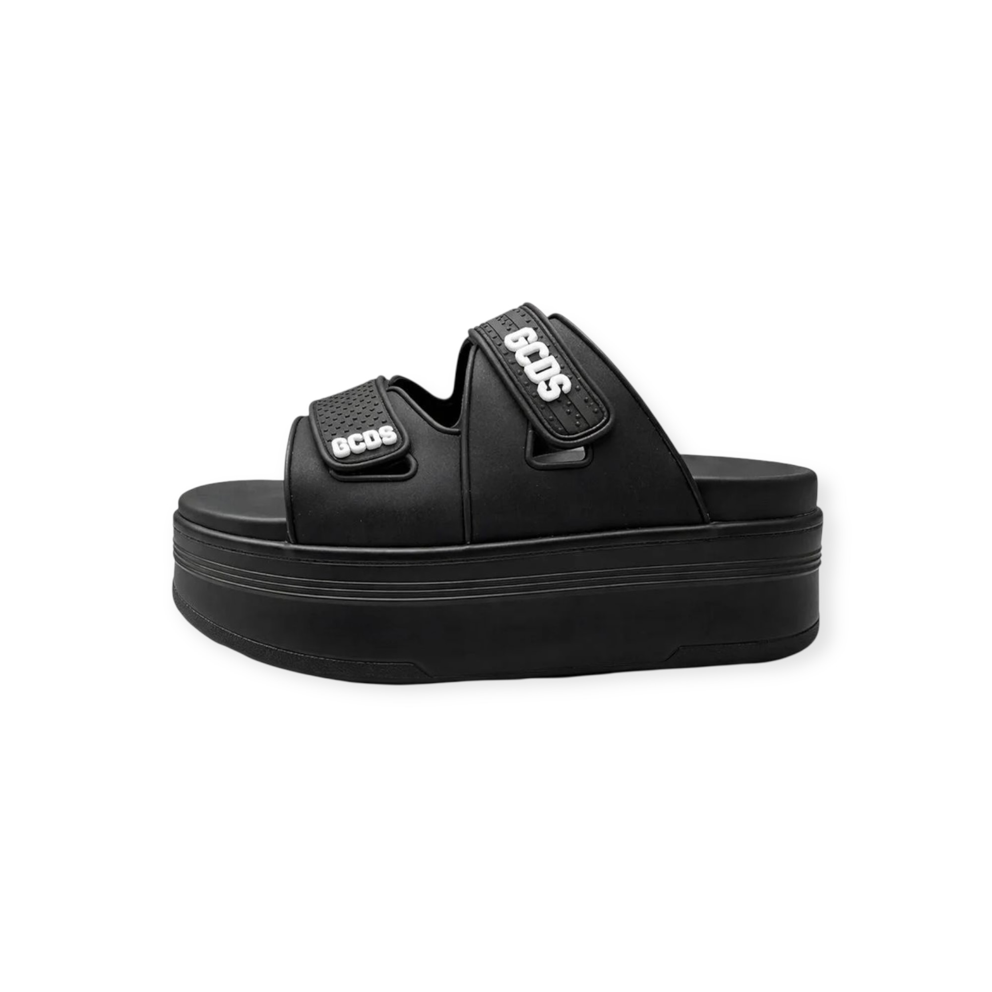 נעלי נשים מכירה מוקדמת צפי הגעה 10.3 GCDS WOMEN SLIDERS PLATFORM