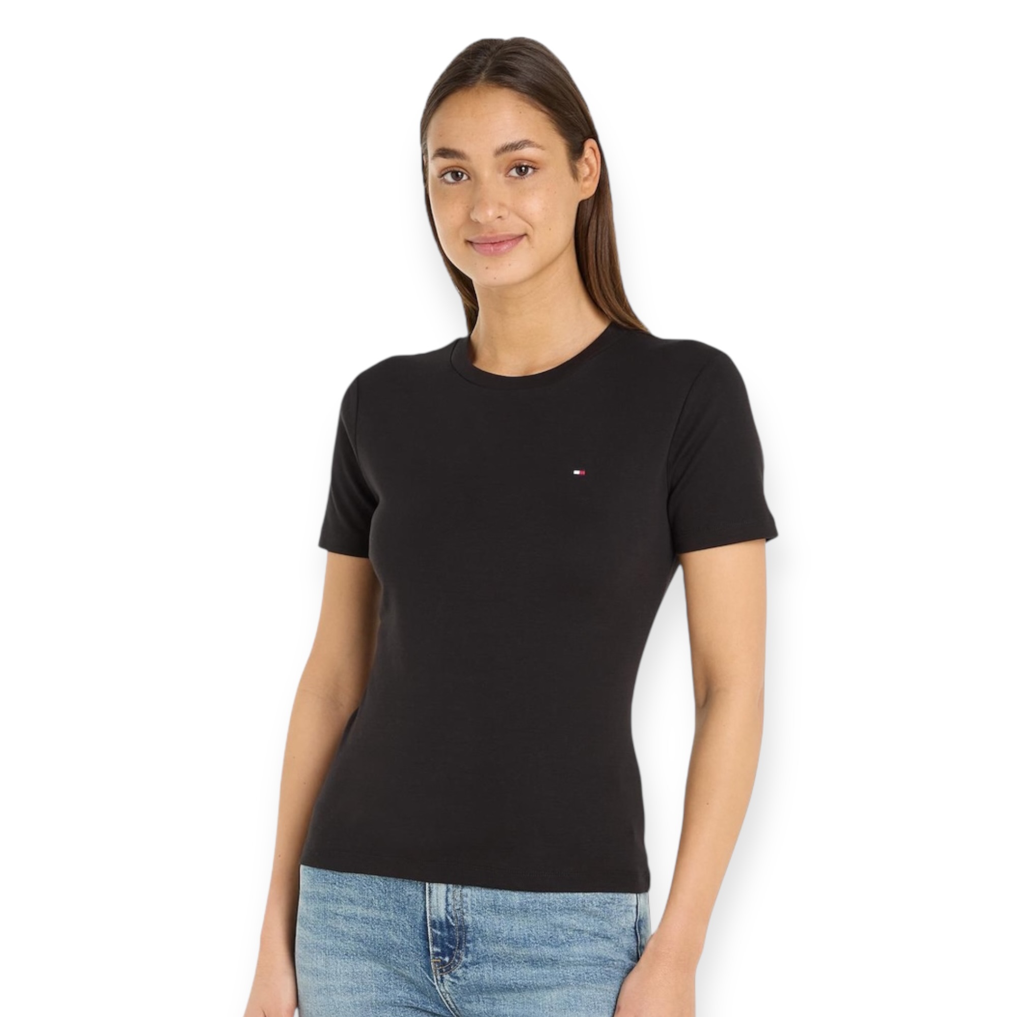 חולצה TOMMY HILFIGER SLIM CODY CNK TEE