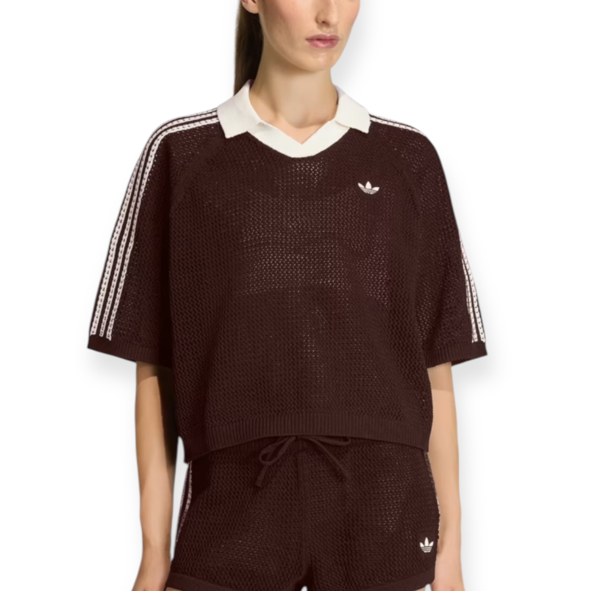 חולצה ADIDAS CROCHET POLO